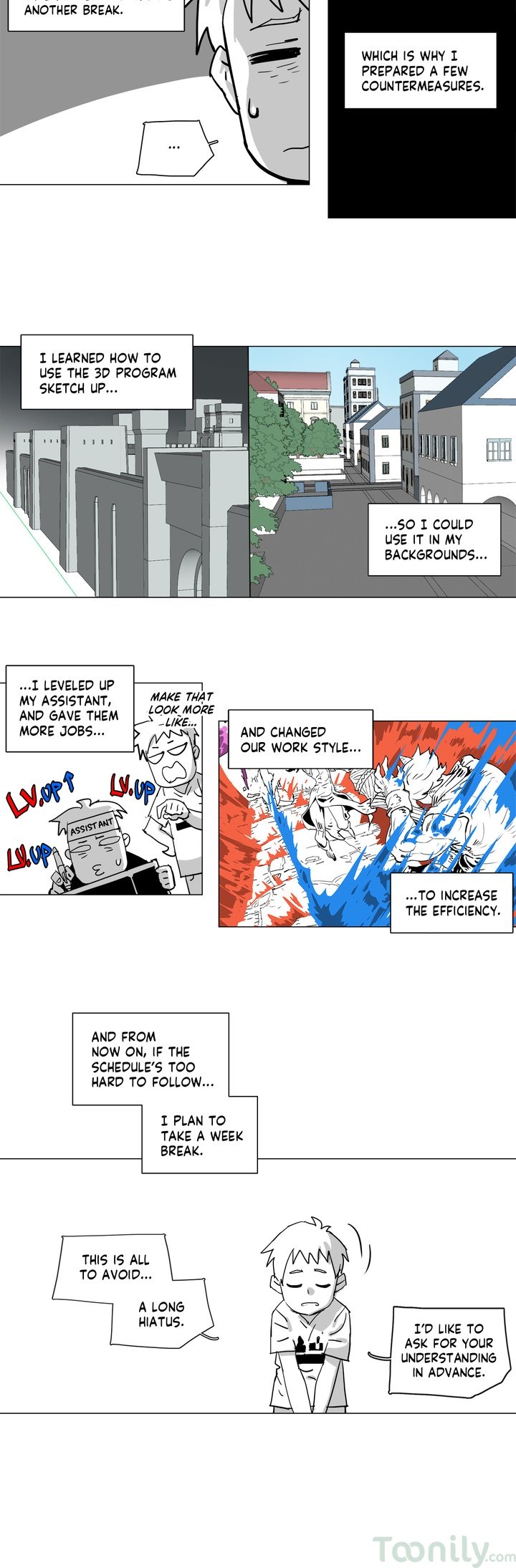 4 Cut Hero Chapter 132.5 page 3 - Chapter 132.5: Summary of Plot