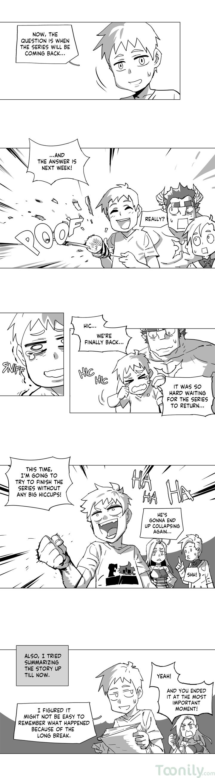 4 Cut Hero Chapter 132.5 page 4 - Chapter 132.5: Summary of Plot