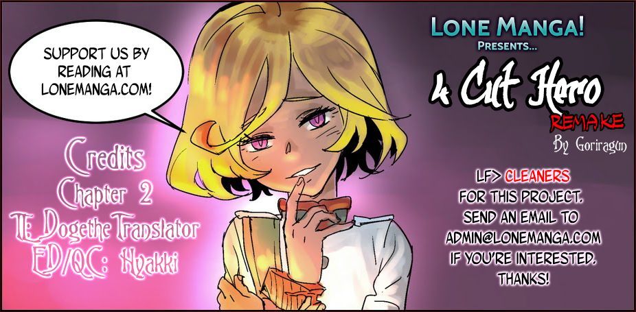 4 Cut Hero Chapter 2 page 1 - Chapter 2