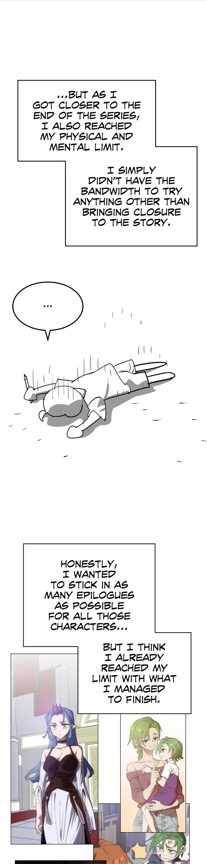 4 Cut Hero Chapter 251.5 page 8 - Chapter 251.5: Afterword