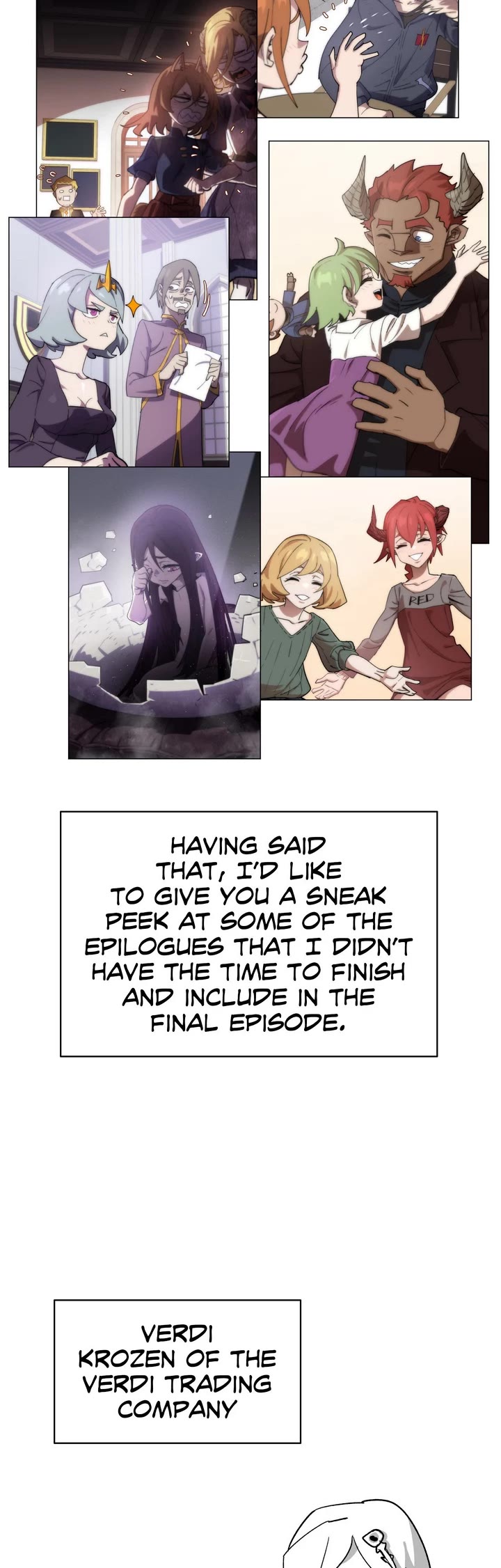 4 Cut Hero Chapter 251.5 page 9 - Chapter 251.5: Afterword