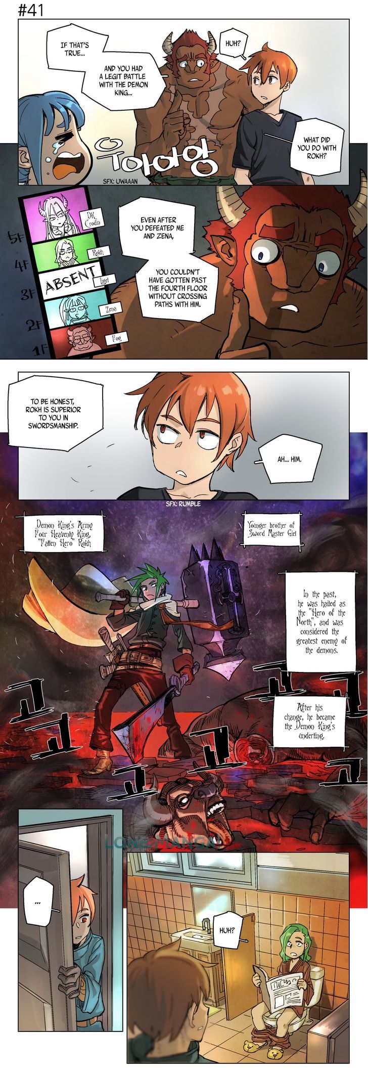 4 Cut Hero Chapter 6 page 8 - Chapter 6