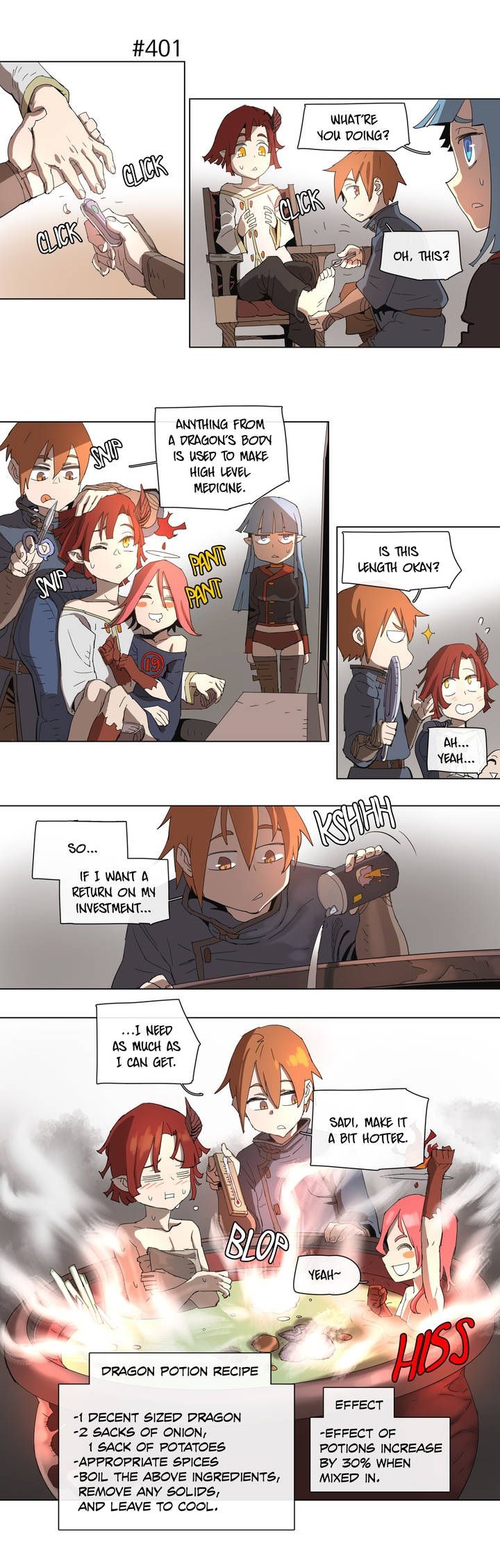 4 Cut Hero Chapter 73 page 11 - Chapter 73