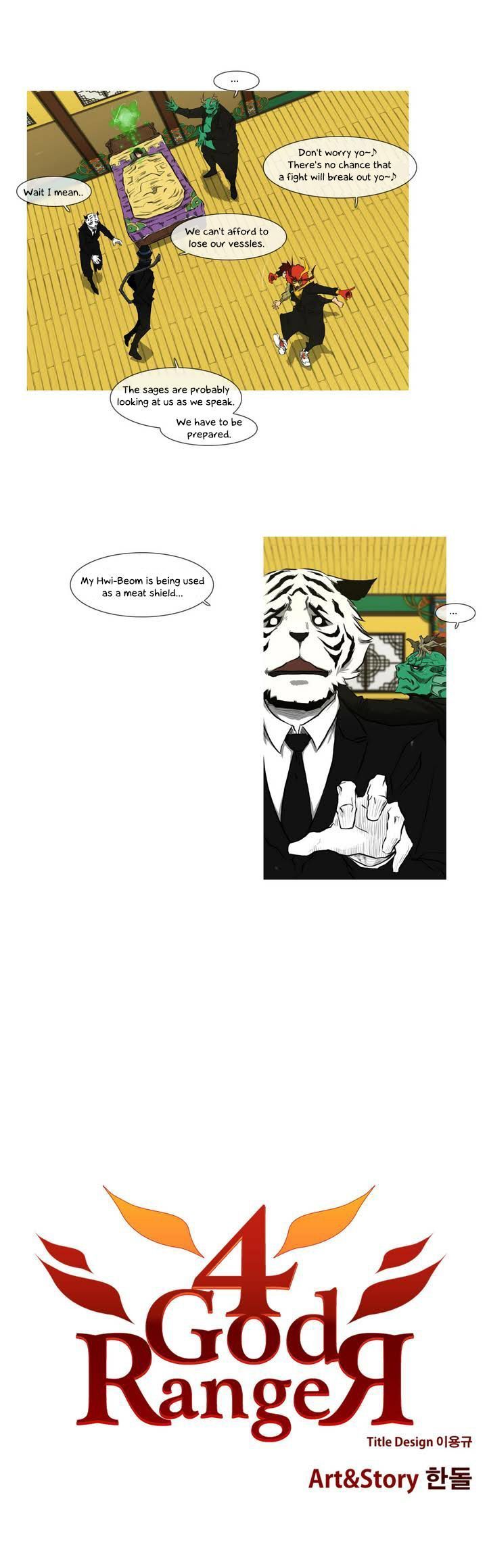 4 God Ranger Chapter 6 page 14 - Chapter 6
