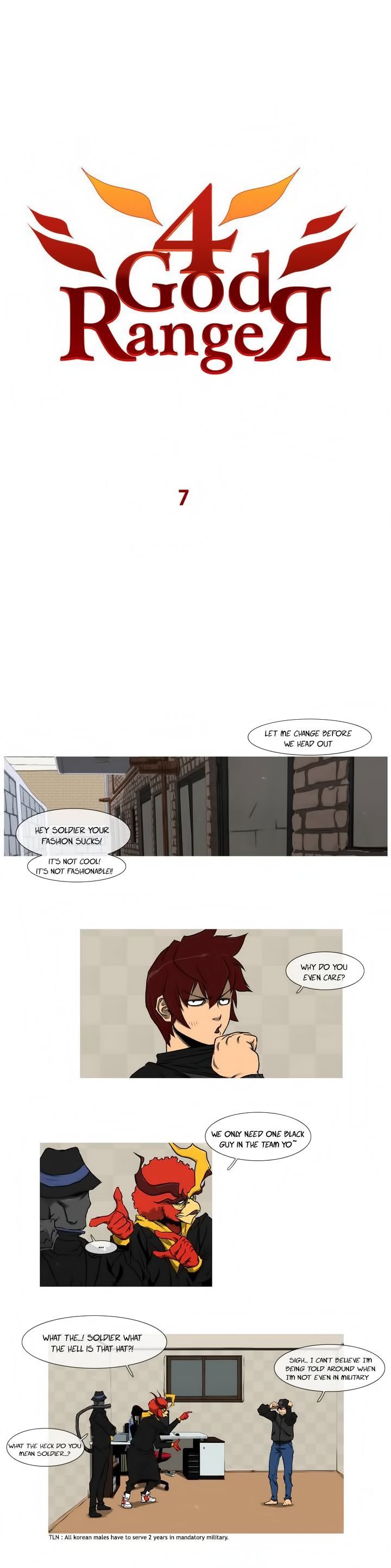 4 God Ranger Chapter 7 page 2 - Chapter 7