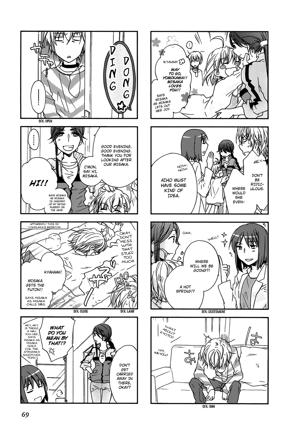 4-koma Koushiki Anthology - Toaru Kagaku no Railgun x Toaru Majutsu no Index Chapter 10 page 4 - Chapter 10: Sisters Situation