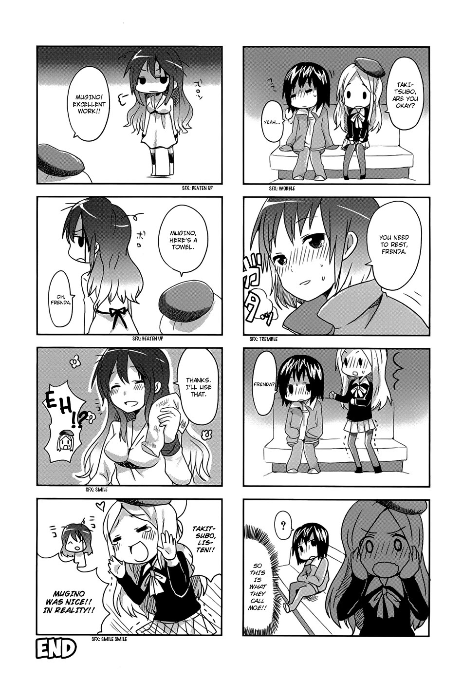 4-koma Koushiki Anthology - Toaru Kagaku no Railgun x Toaru Majutsu no Index Chapter 13 page 10 - Chapter 13: Go! Items