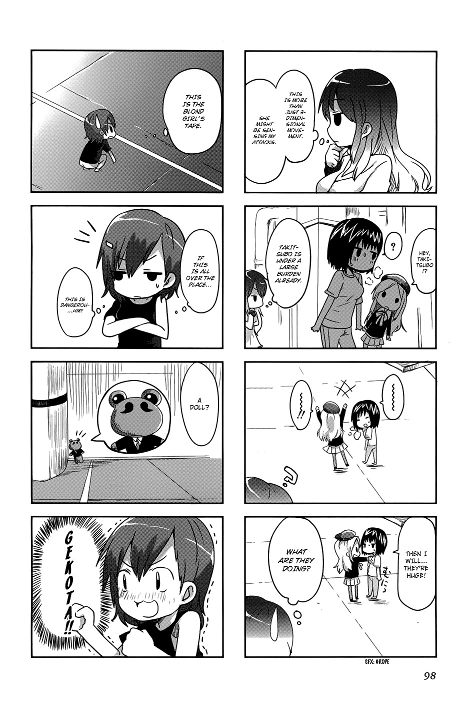 4-koma Koushiki Anthology - Toaru Kagaku no Railgun x Toaru Majutsu no Index Chapter 13 page 9 - Chapter 13: Go! Items
