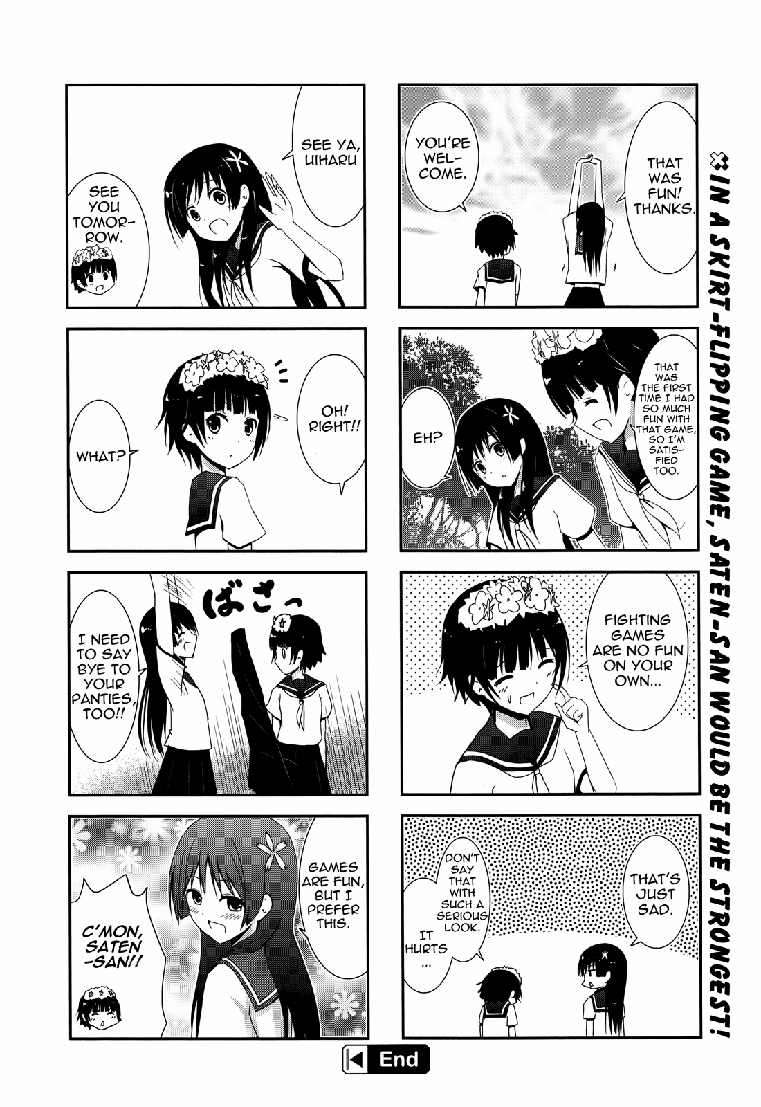 4-koma Koushiki Anthology - Toaru Kagaku no Railgun x Toaru Majutsu no Index Chapter 14 page 8 - Chapter 14: Powers Game