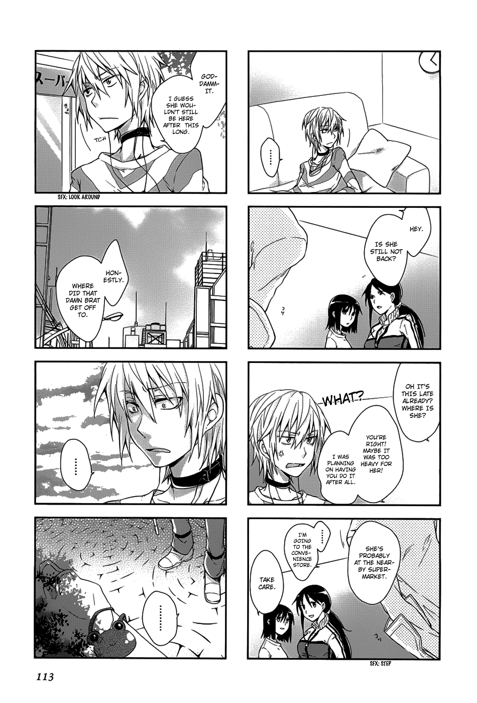 4-koma Koushiki Anthology - Toaru Kagaku no Railgun x Toaru Majutsu no Index Chapter 15 page 8 - Chapter 15: Scramble