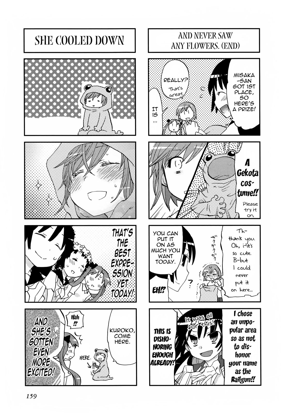 4-koma Koushiki Anthology - Toaru Kagaku no Railgun x Toaru Majutsu no Index Chapter 19 page 7 - Chapter 19: The Common Lady's Blue Spring