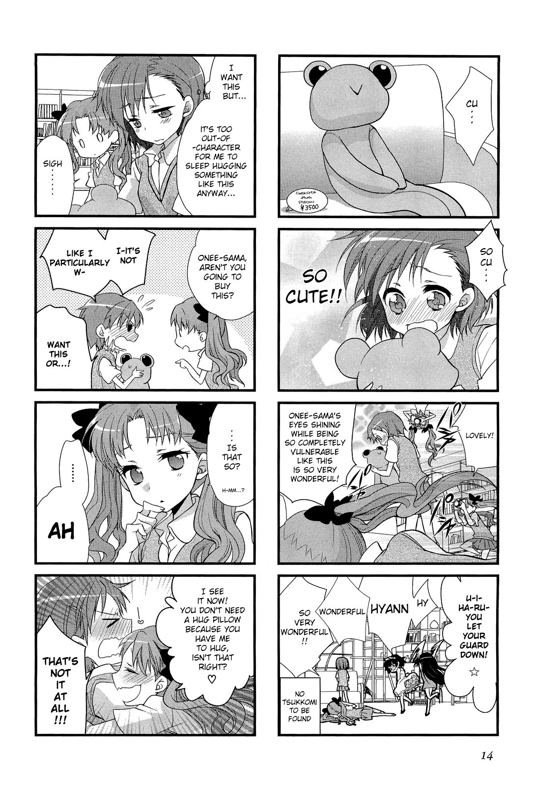 4-koma Koushiki Anthology - Toaru Kagaku no Railgun x Toaru Majutsu no Index Chapter 2 page 4 - Chapter 2: Suki Suki Daisuki Onee-sama