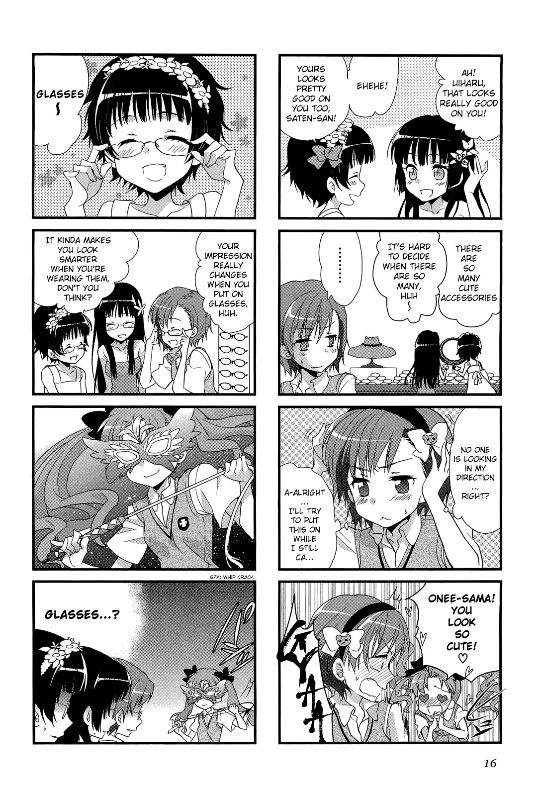 4-koma Koushiki Anthology - Toaru Kagaku no Railgun x Toaru Majutsu no Index Chapter 2 page 6 - Chapter 2: Suki Suki Daisuki Onee-sama
