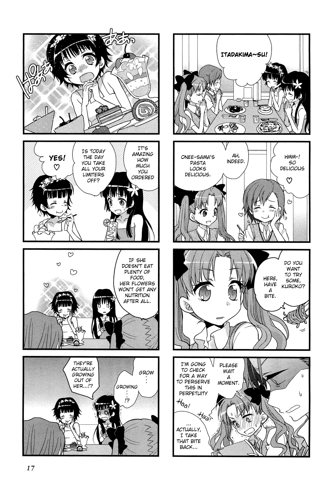 4-koma Koushiki Anthology - Toaru Kagaku no Railgun x Toaru Majutsu no Index Chapter 2 page 7 - Chapter 2: Suki Suki Daisuki Onee-sama