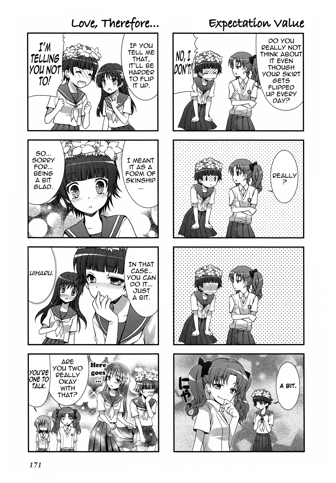 4-koma Koushiki Anthology - Toaru Kagaku no Railgun x Toaru Majutsu no Index Chapter 20 page 5 - Chapter 20: Ahh, Onee-Sama