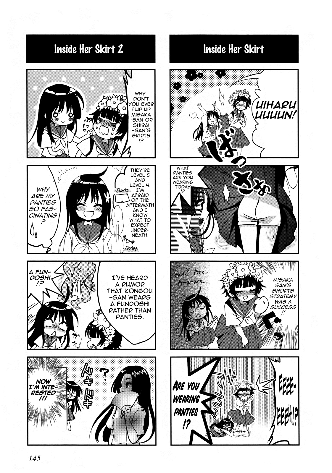 4-koma Koushiki Anthology - Toaru Kagaku no Railgun x Toaru Majutsu no Index Chapter 23 page 3 - Chapter 23: Geko Love
