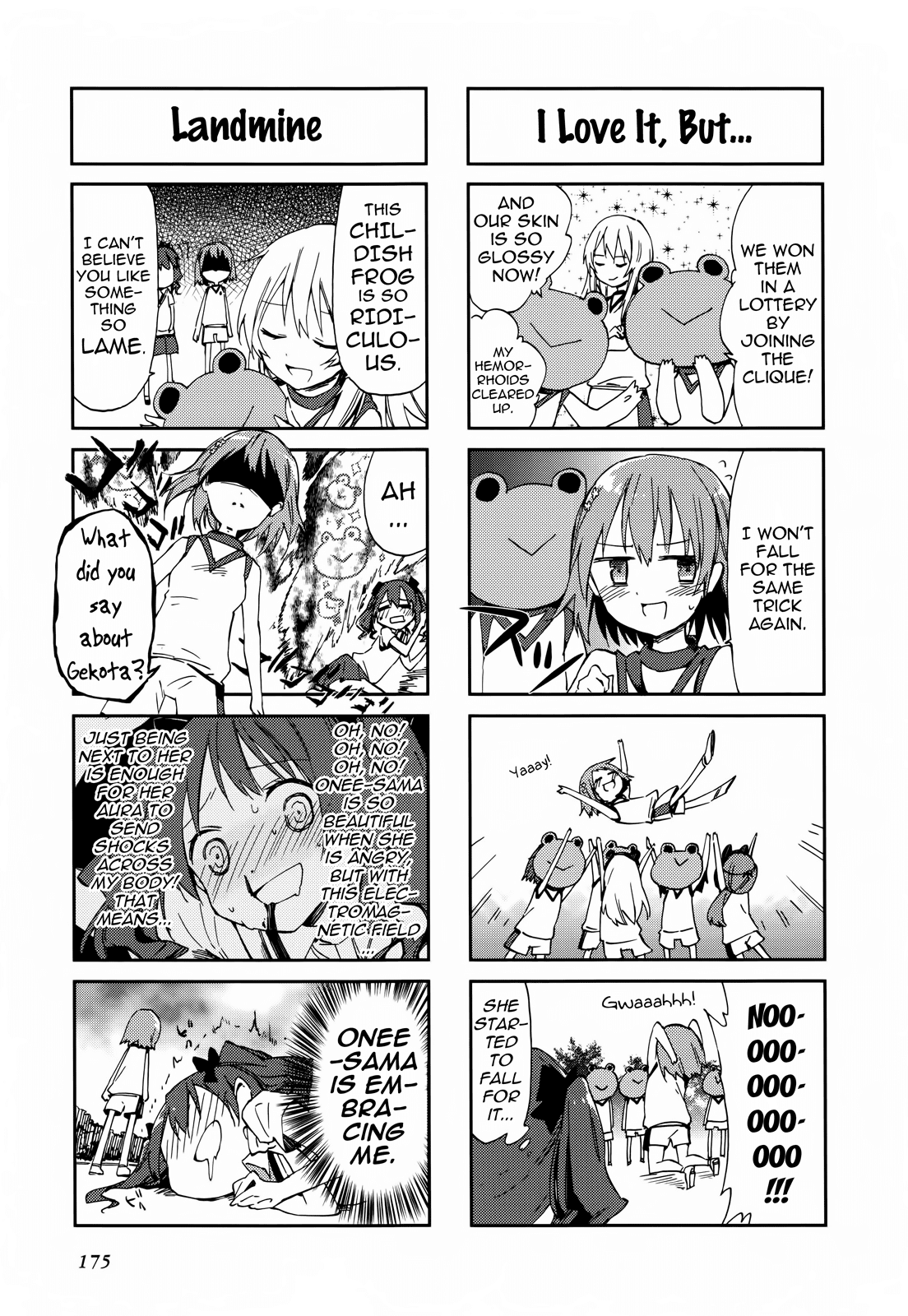 4-koma Koushiki Anthology - Toaru Kagaku no Railgun x Toaru Majutsu no Index Chapter 26 page 7 - Chapter 26: Frog-Out