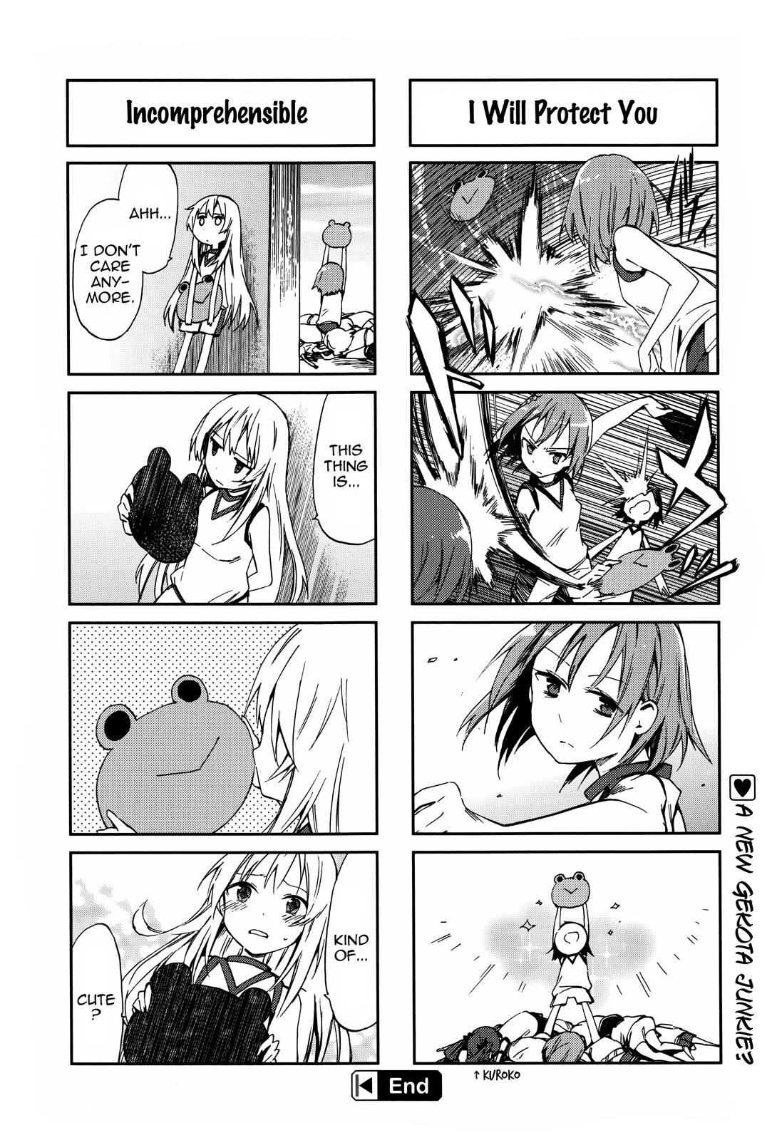 4-koma Koushiki Anthology - Toaru Kagaku no Railgun x Toaru Majutsu no Index Chapter 26 page 8 - Chapter 26: Frog-Out