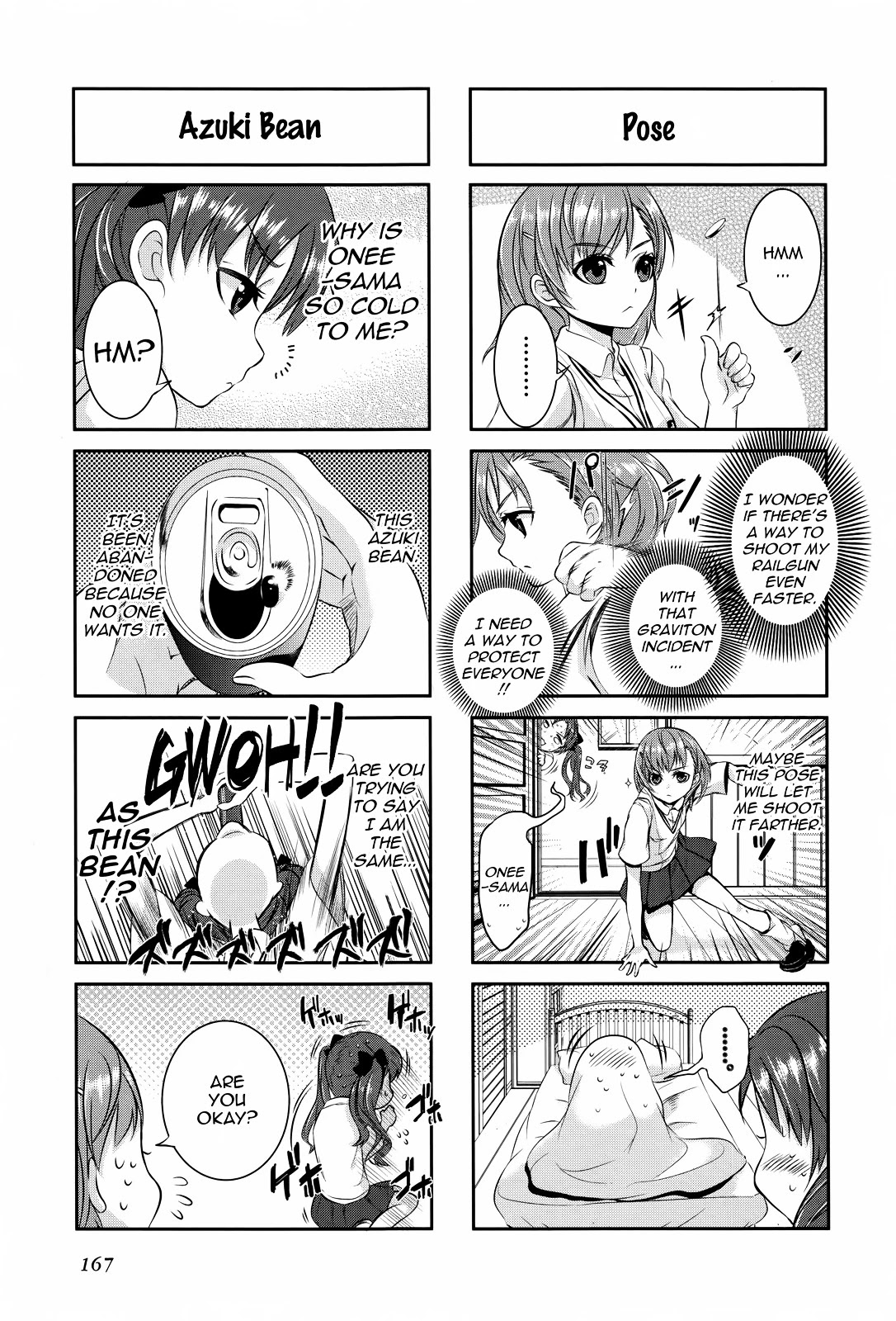 4-koma Koushiki Anthology - Toaru Kagaku no Railgun x Toaru Majutsu no Index Chapter 28 page 7 - Chapter 28: A Midsummer Girls Talk