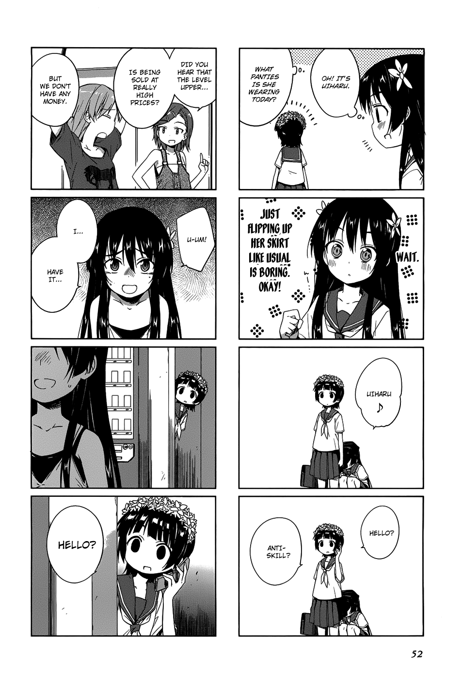 4-koma Koushiki Anthology - Toaru Kagaku no Railgun x Toaru Majutsu no Index Chapter 7 page 5 - Chapter 7: Academy City A LA CARTE (Part 1)