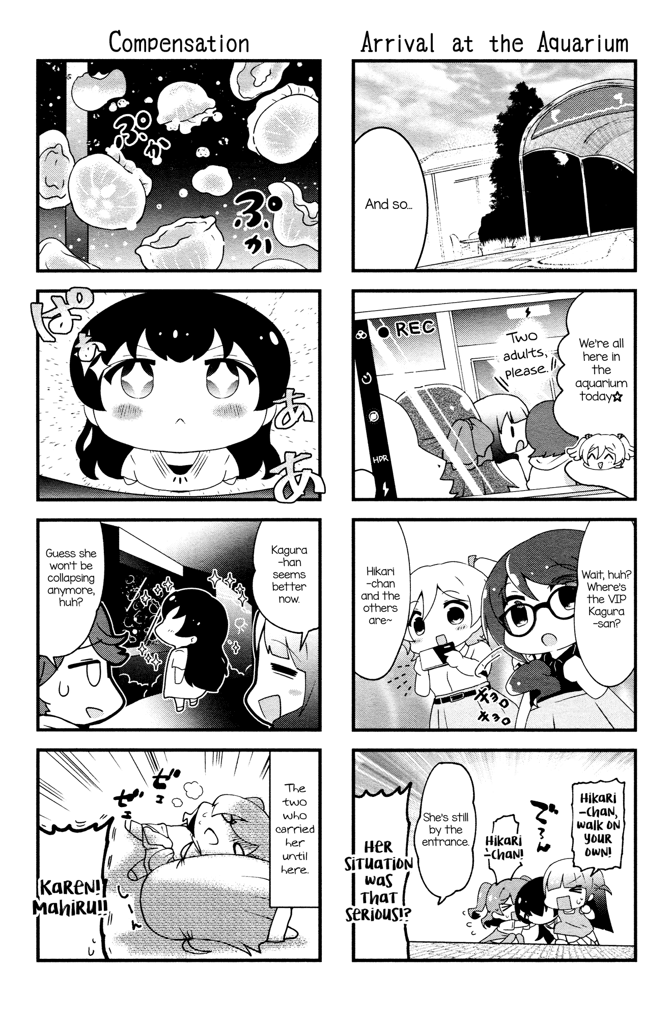 4-Koma Starlight Chapter 10 page 3 - Chapter 10: The Tour is Beginning