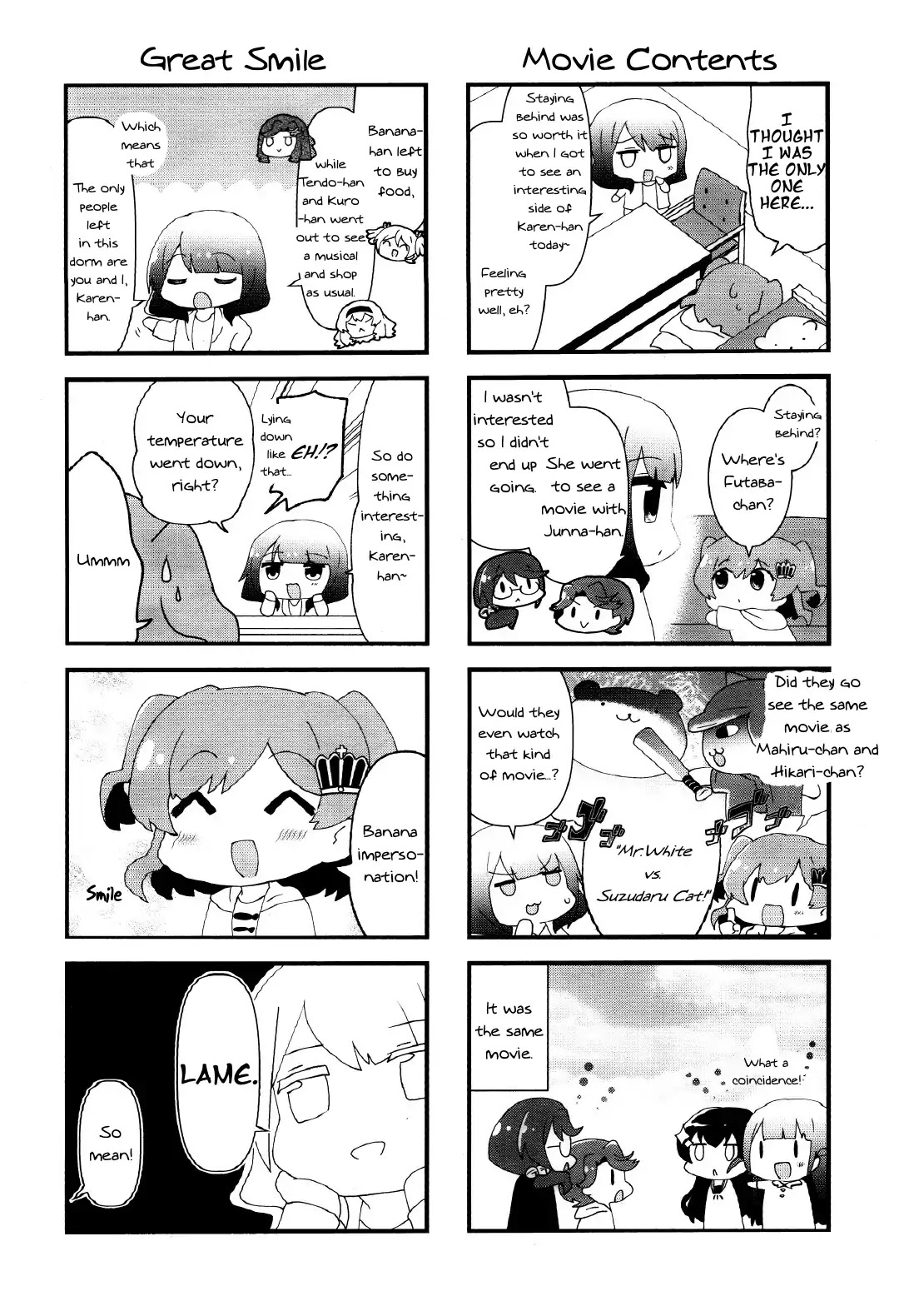 4-Koma Starlight Chapter 11 page 4 - Chapter 11: Act.11: Because I'm Worried