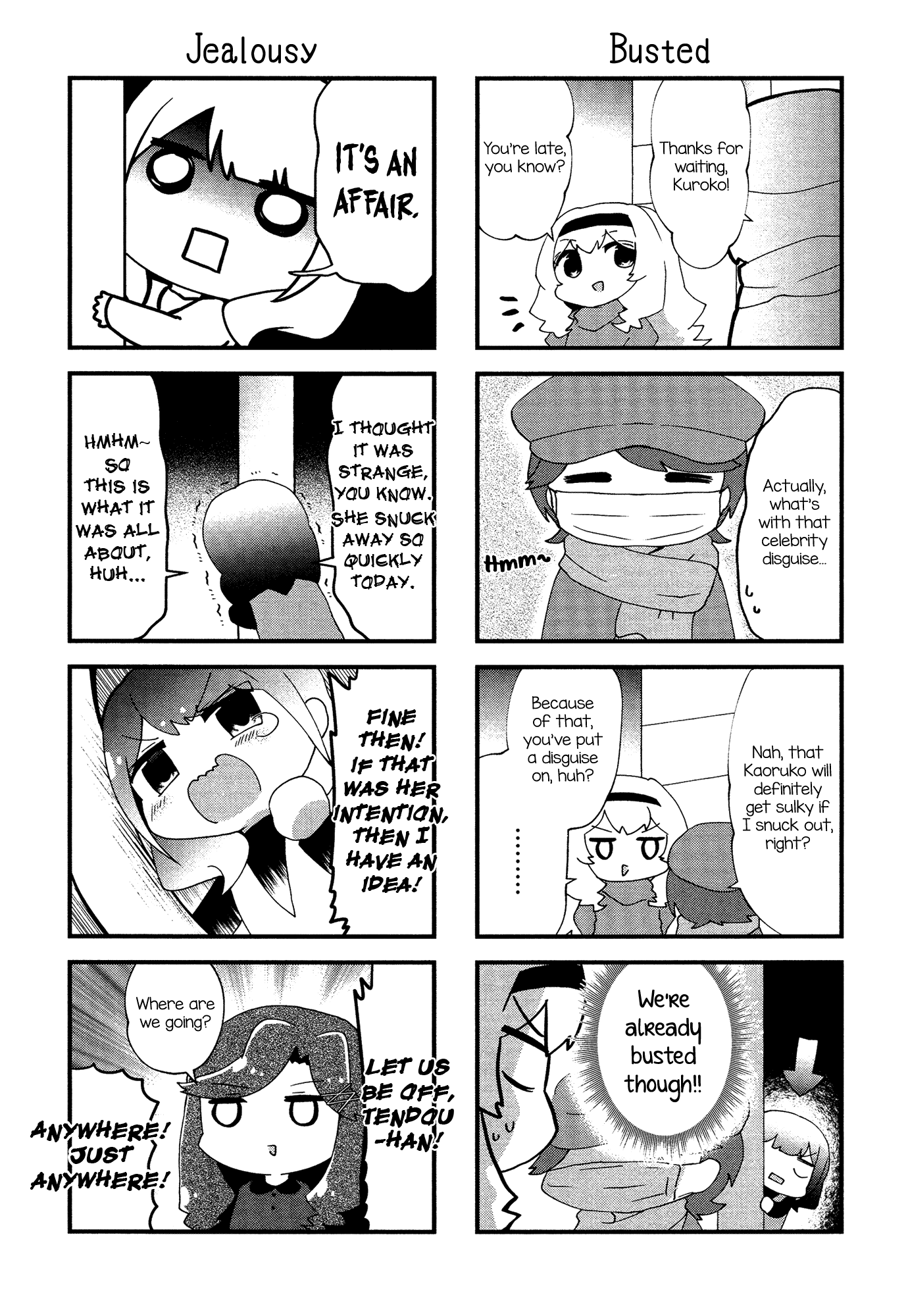 4-Koma Starlight Chapter 15 page 3 - Chapter 15: Cautious Rendezvous!