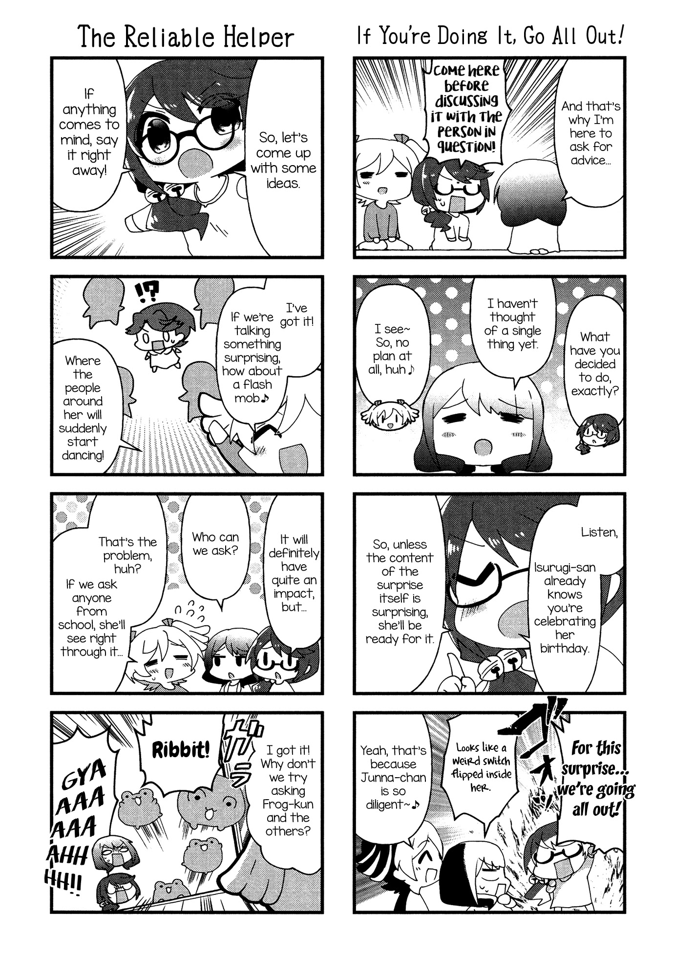 4-Koma Starlight Chapter 16 page 3 - Chapter 16: Surprises, Eggs, And Stage Girls
