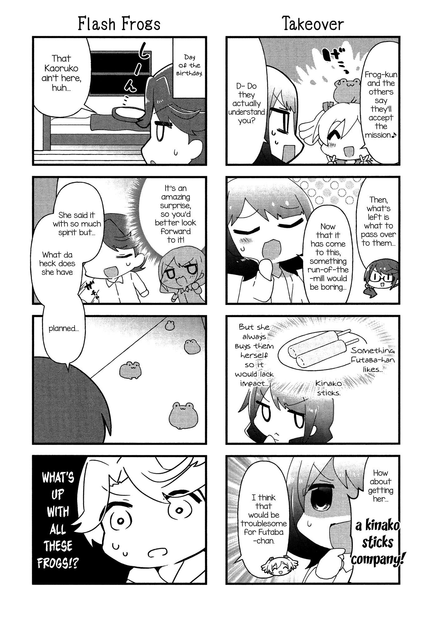 4-Koma Starlight Chapter 16 page 4 - Chapter 16: Surprises, Eggs, And Stage Girls