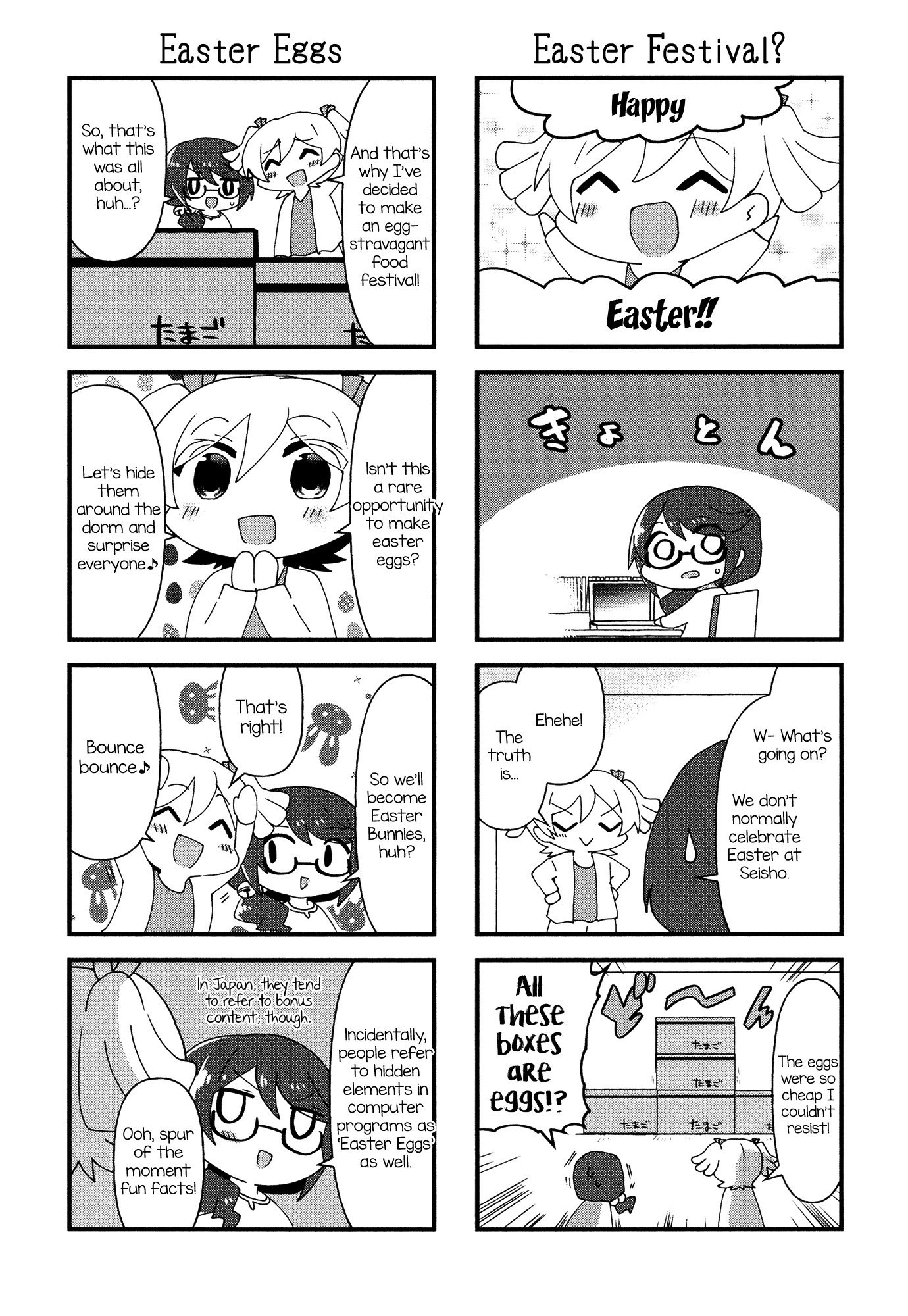 4-Koma Starlight Chapter 16 page 6 - Chapter 16: Surprises, Eggs, And Stage Girls