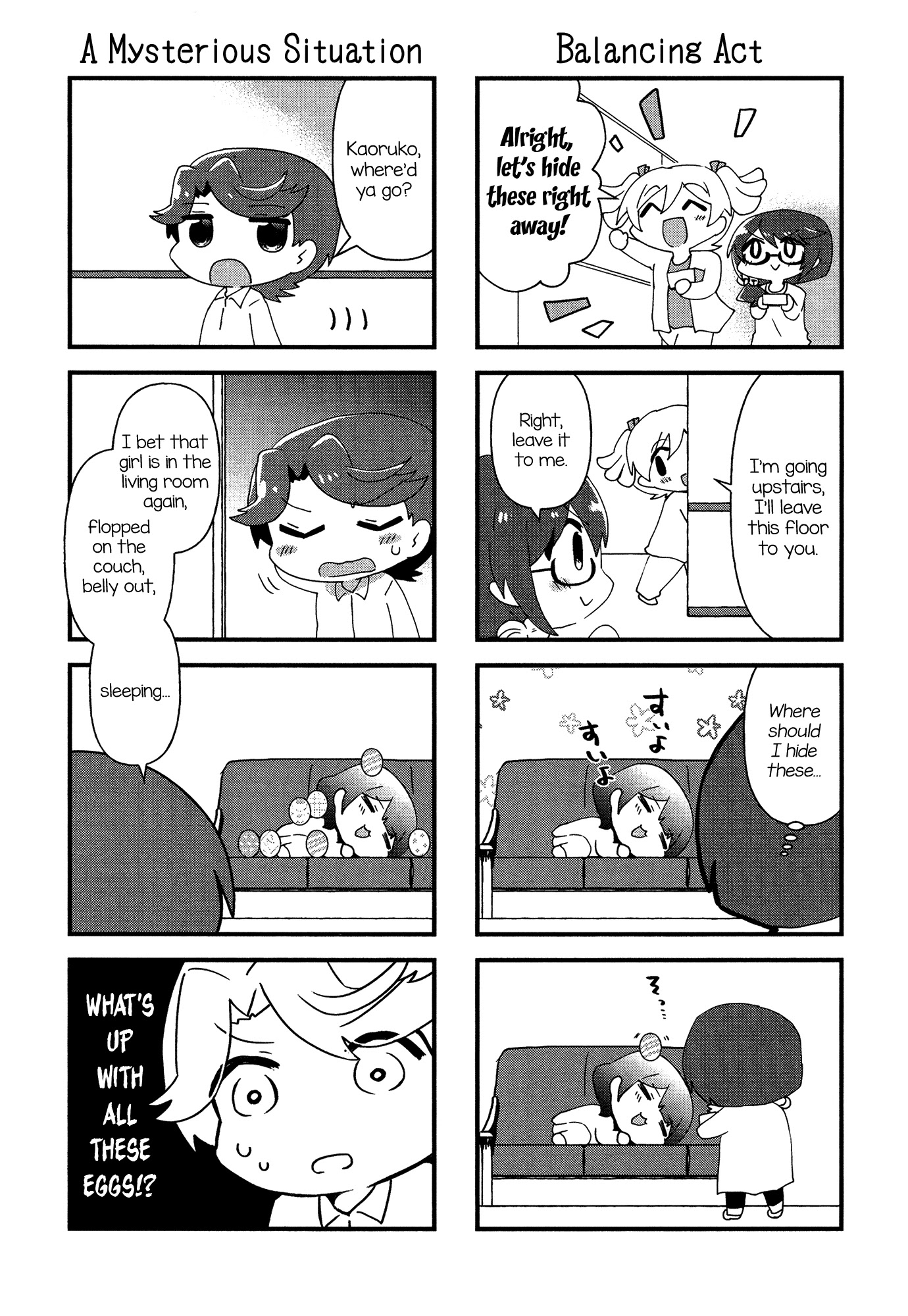 4-Koma Starlight Chapter 16 page 8 - Chapter 16: Surprises, Eggs, And Stage Girls