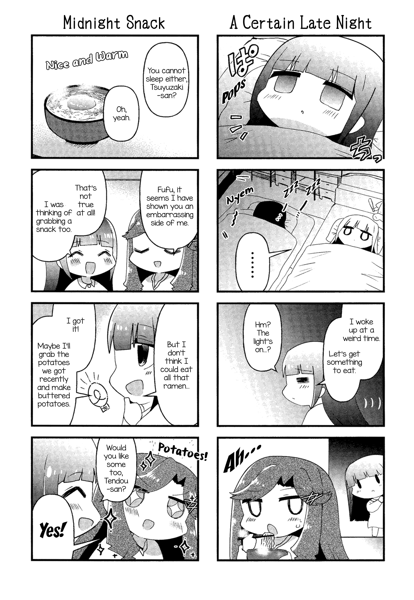 4-Koma Starlight Chapter 17 page 6 - Chapter 17: Midnight Girls Meeting (Temporary)