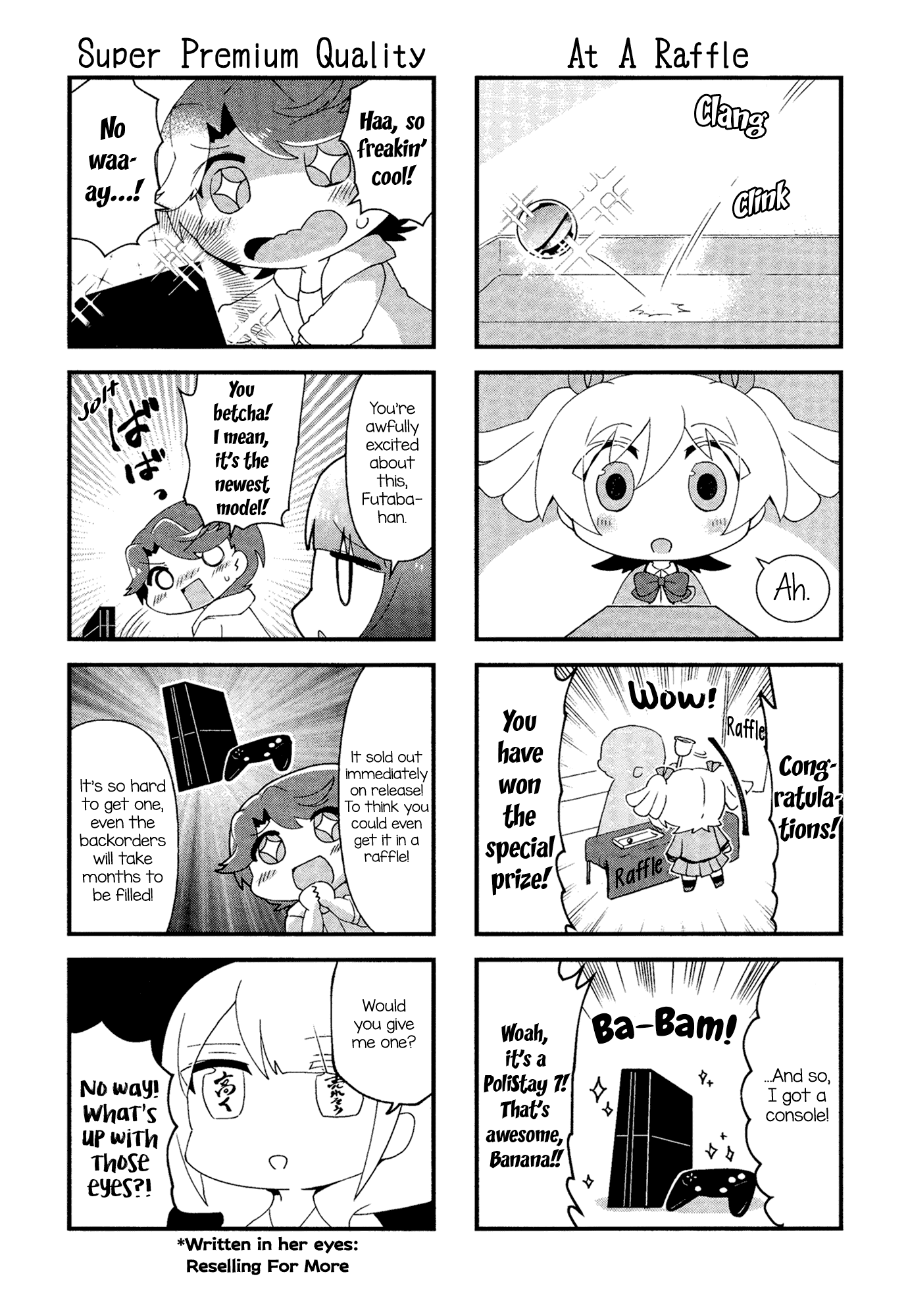4-Koma Starlight Chapter 18 page 6 - Chapter 18: Kanihaniwa And The Legendary Game