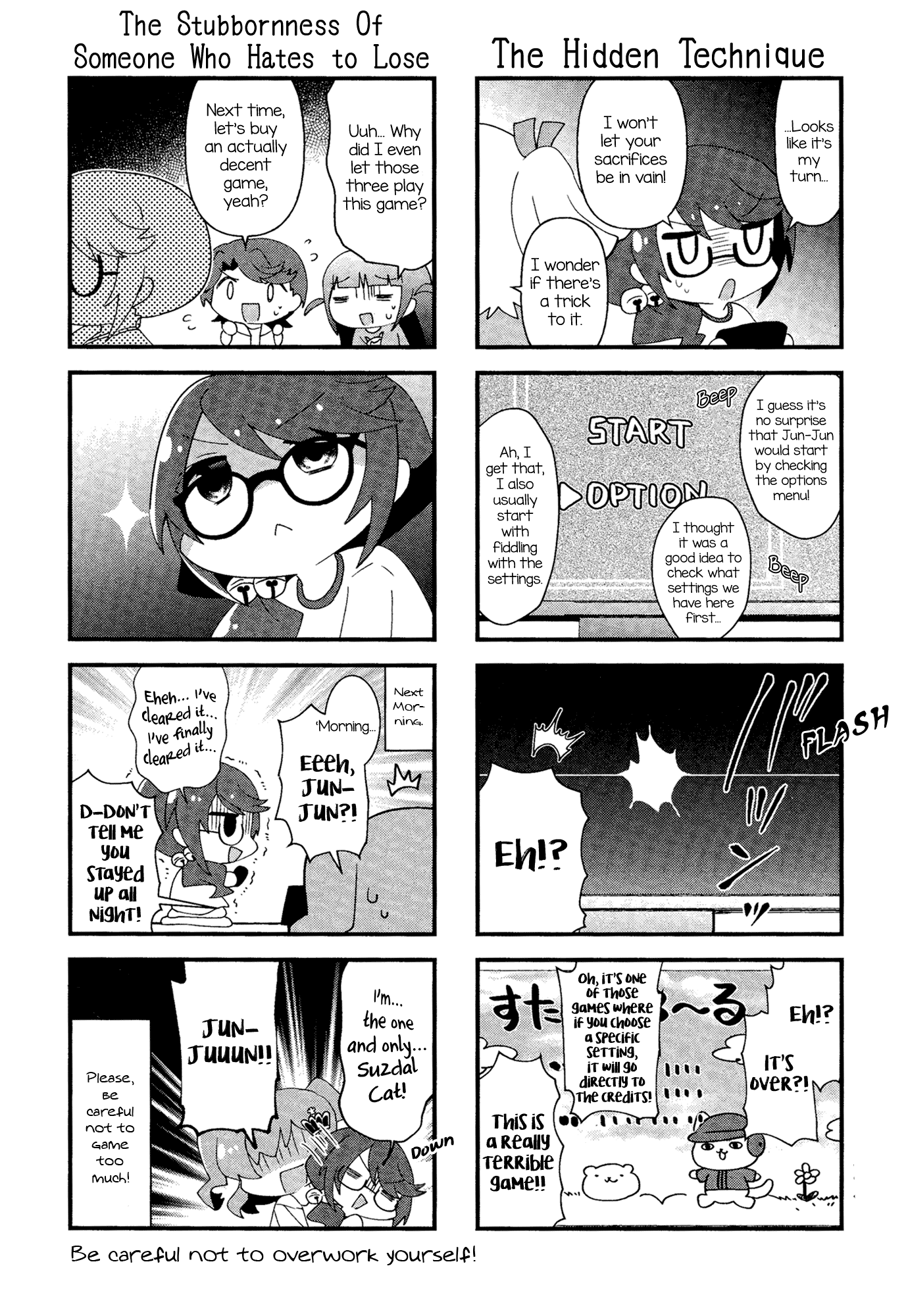 4-Koma Starlight Chapter 18 page 9 - Chapter 18: Kanihaniwa And The Legendary Game