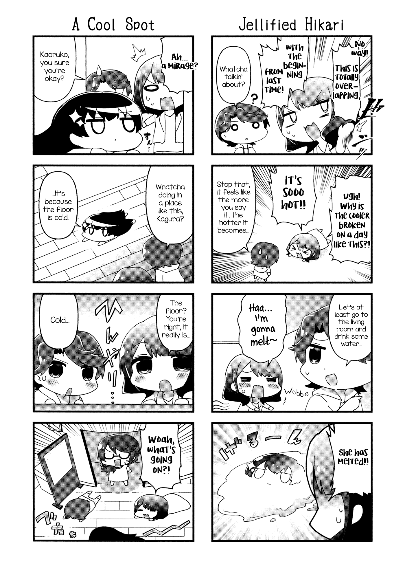 4-Koma Starlight Chapter 19 page 3 - Chapter 19: Heat Waves And Horror