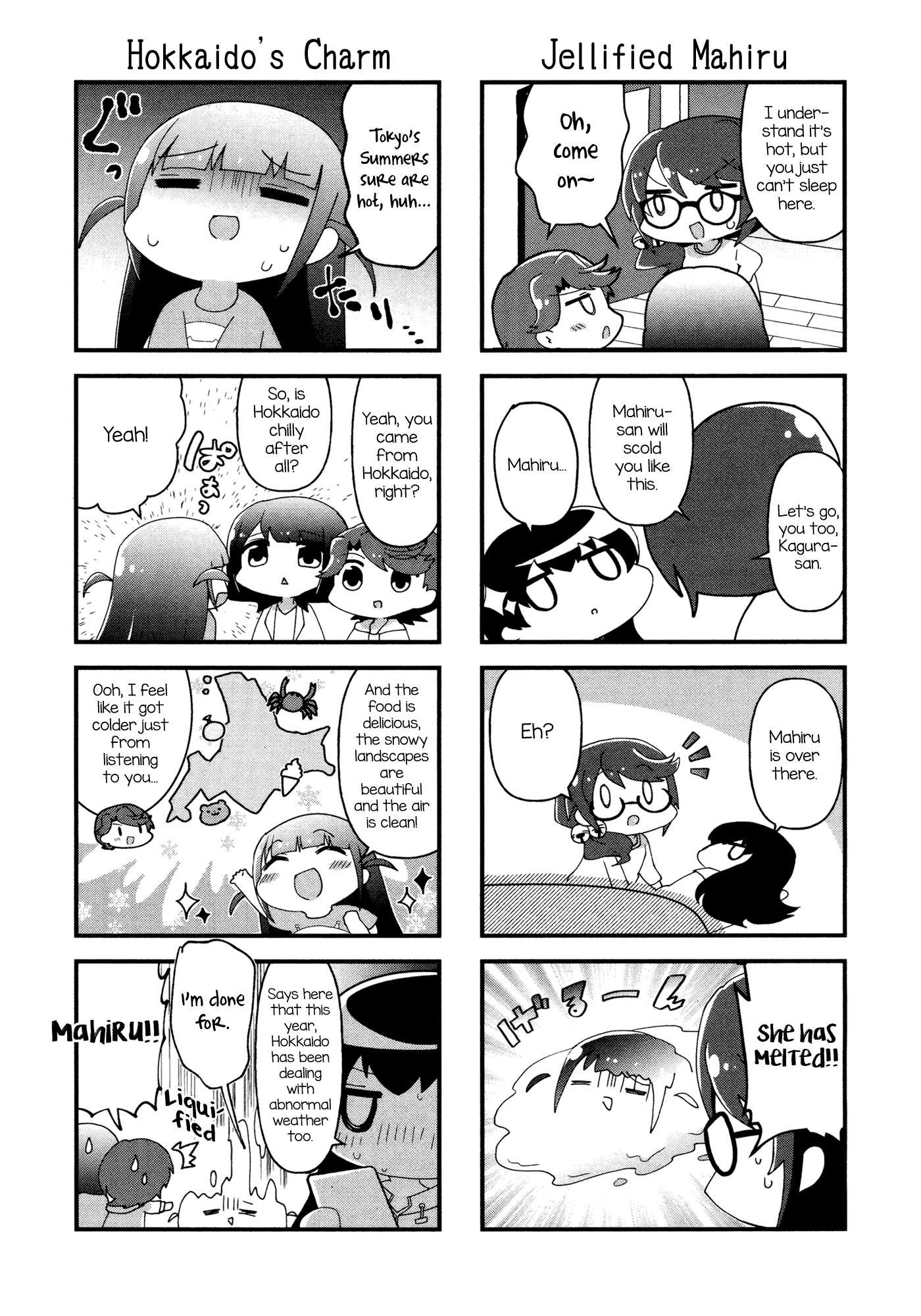 4-Koma Starlight Chapter 19 page 4 - Chapter 19: Heat Waves And Horror