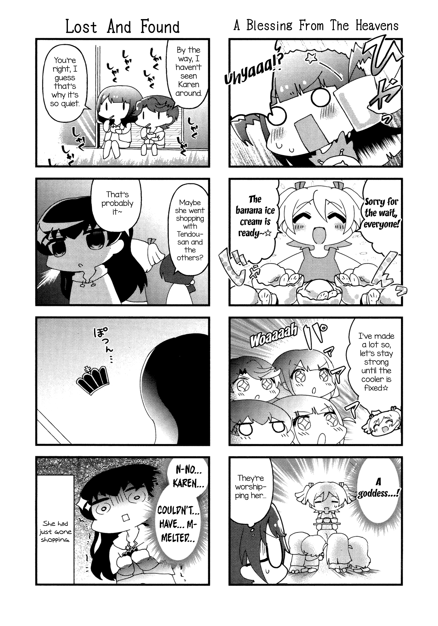 4-Koma Starlight Chapter 19 page 5 - Chapter 19: Heat Waves And Horror