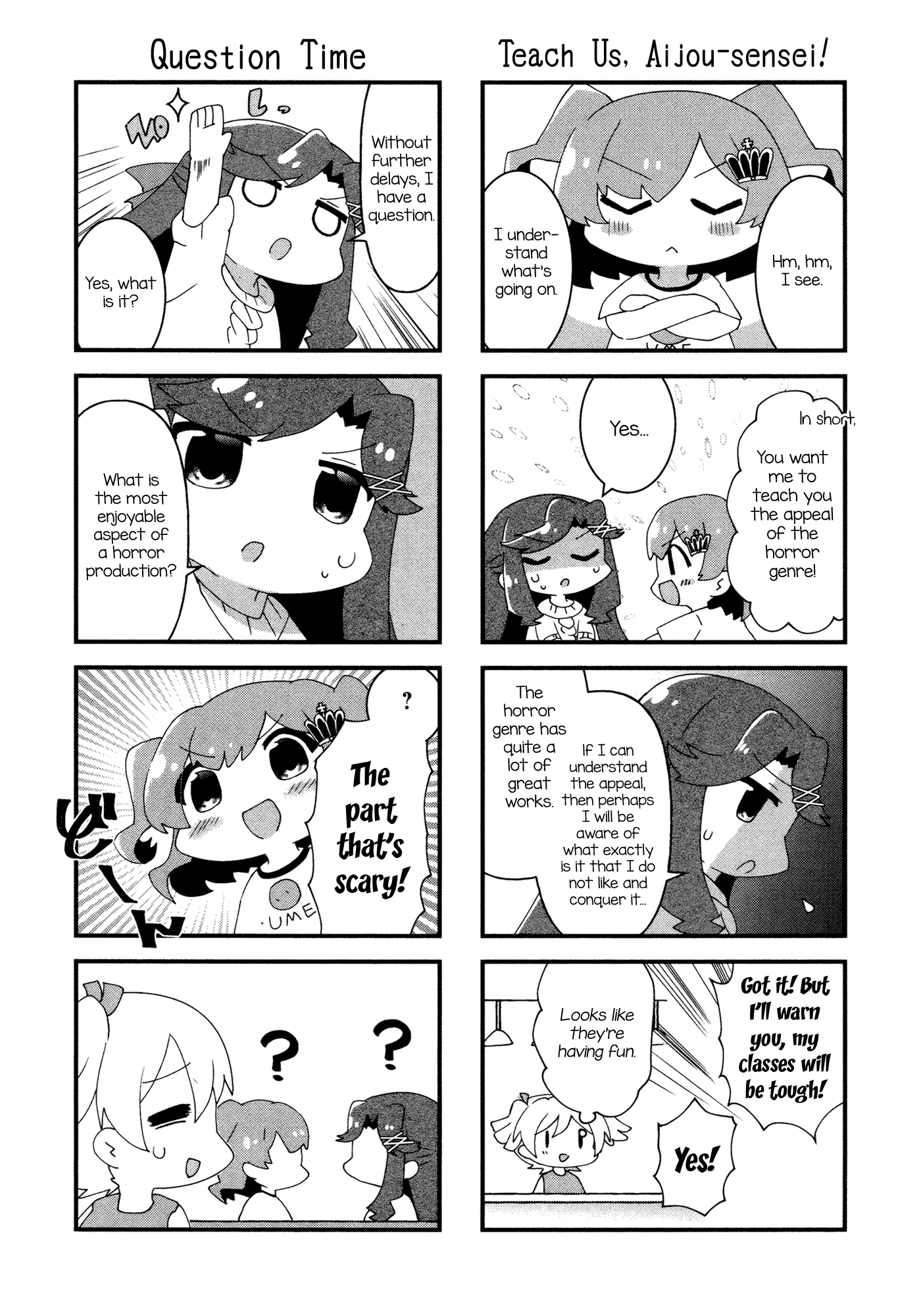 4-Koma Starlight Chapter 19 page 7 - Chapter 19: Heat Waves And Horror