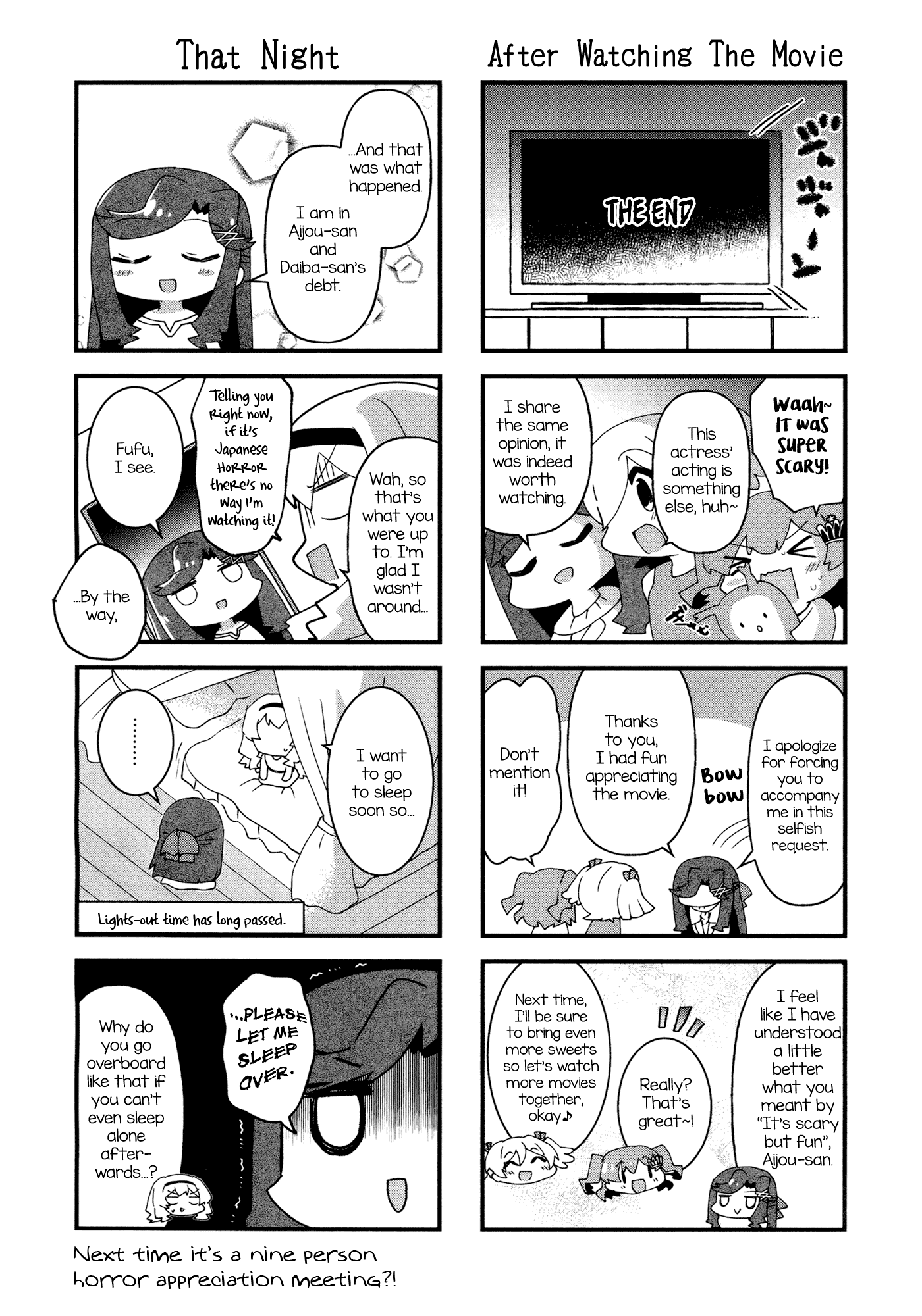 4-Koma Starlight Chapter 19 page 9 - Chapter 19: Heat Waves And Horror