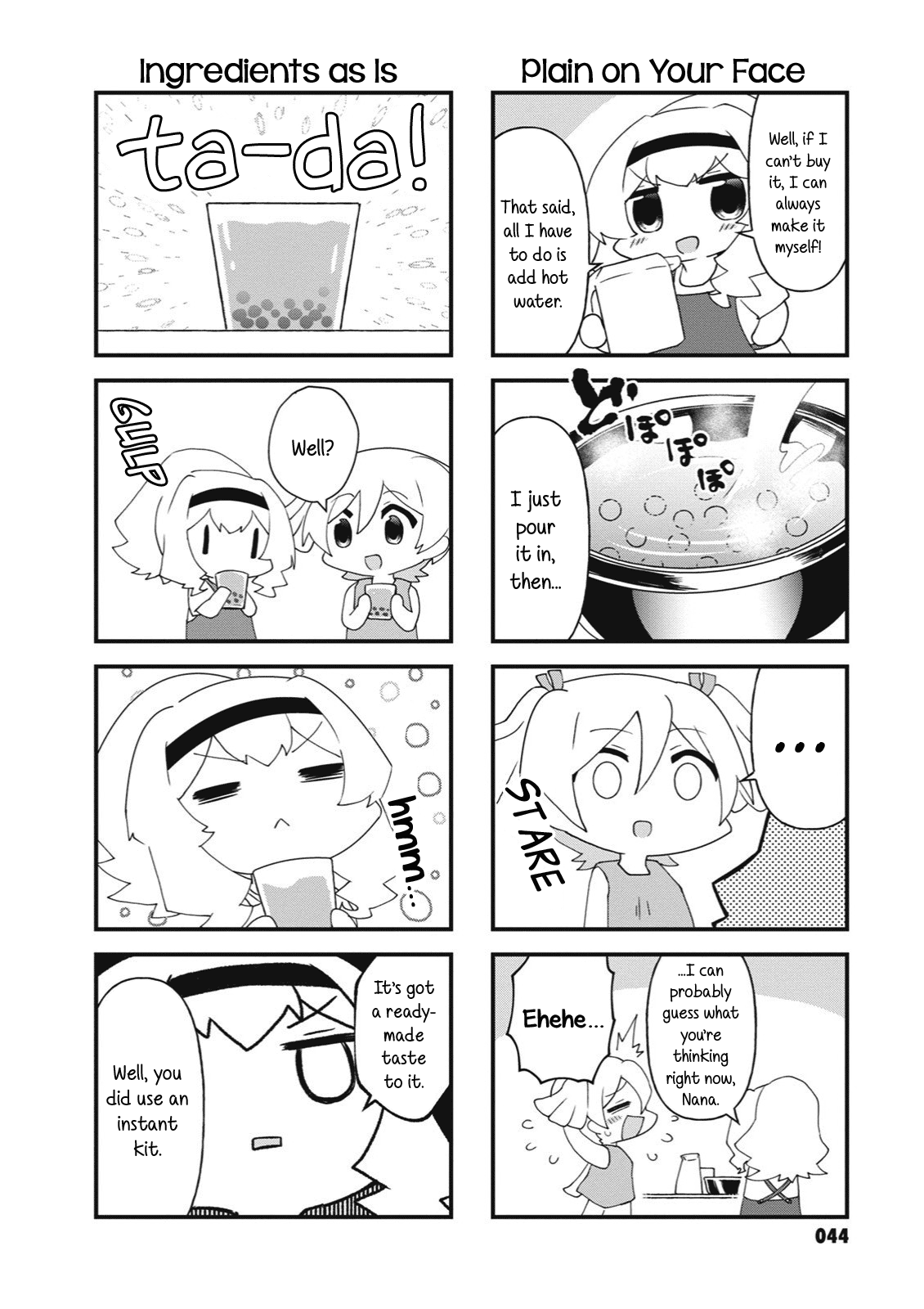 4-Koma Starlight Chapter 20 page 6 - Chapter 20: Jellyfish and Bubble Tea