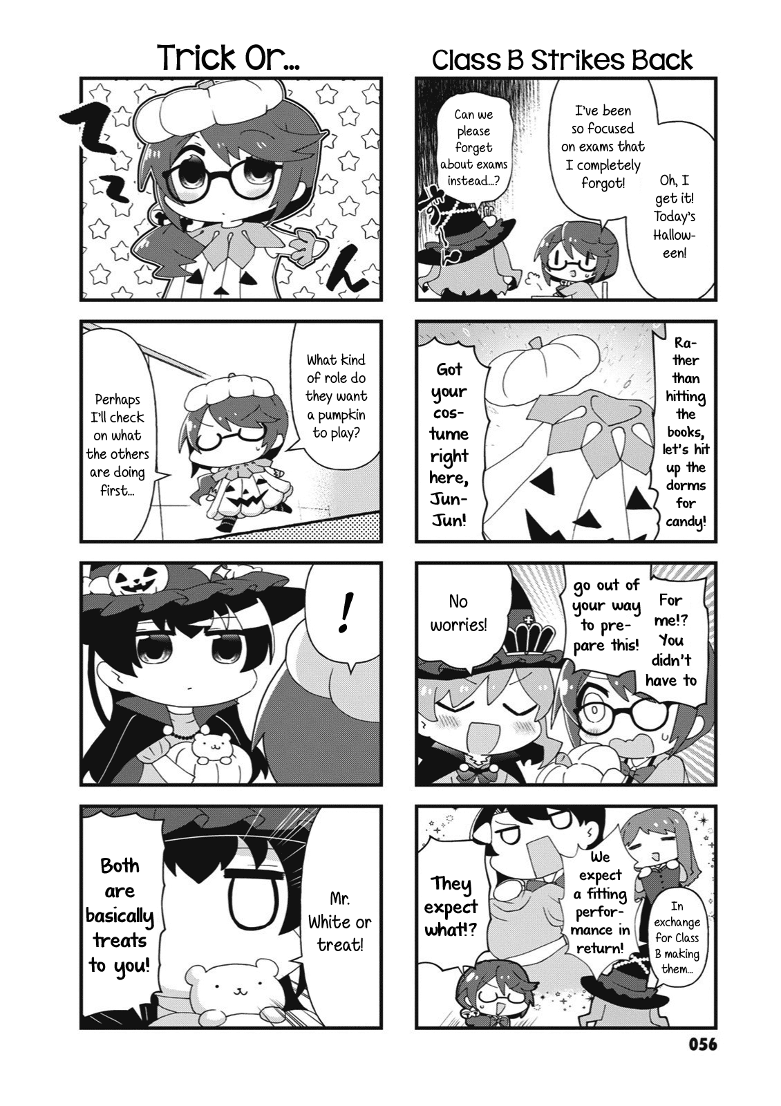 4-Koma Starlight Chapter 22 page 2 - Chapter 22: Halloween and Slumps