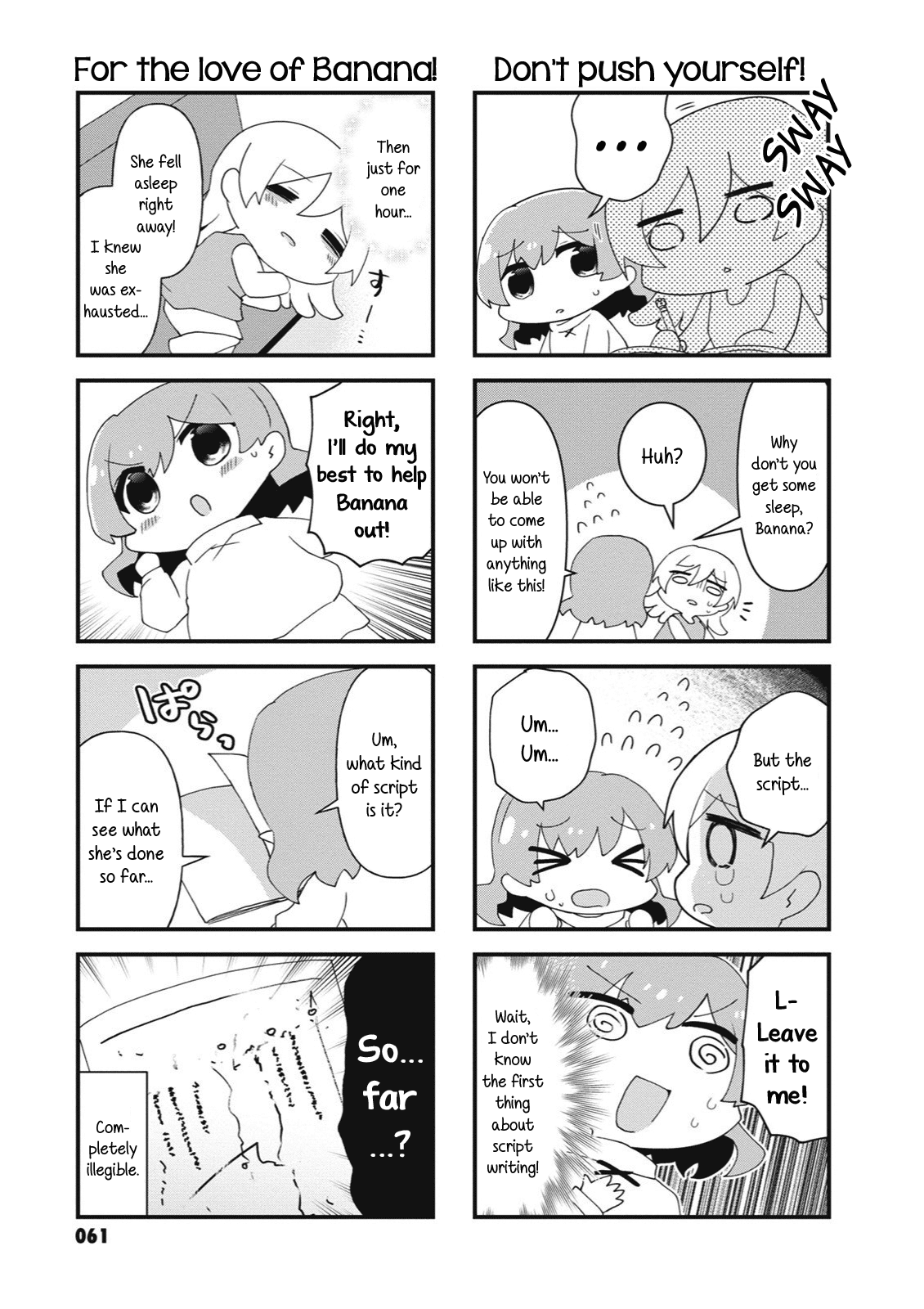 4-Koma Starlight Chapter 22 page 7 - Chapter 22: Halloween and Slumps