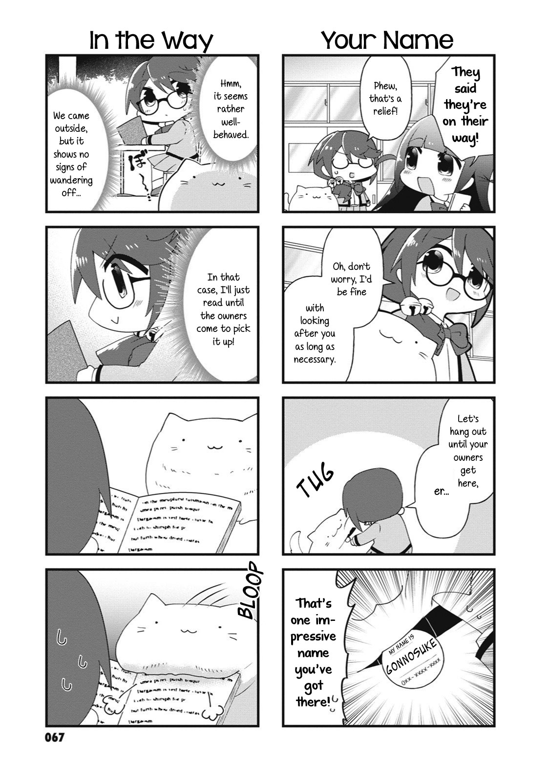 4-Koma Starlight Chapter 23 page 3 - Chapter 23: Autumn, Cats, and Mr. White