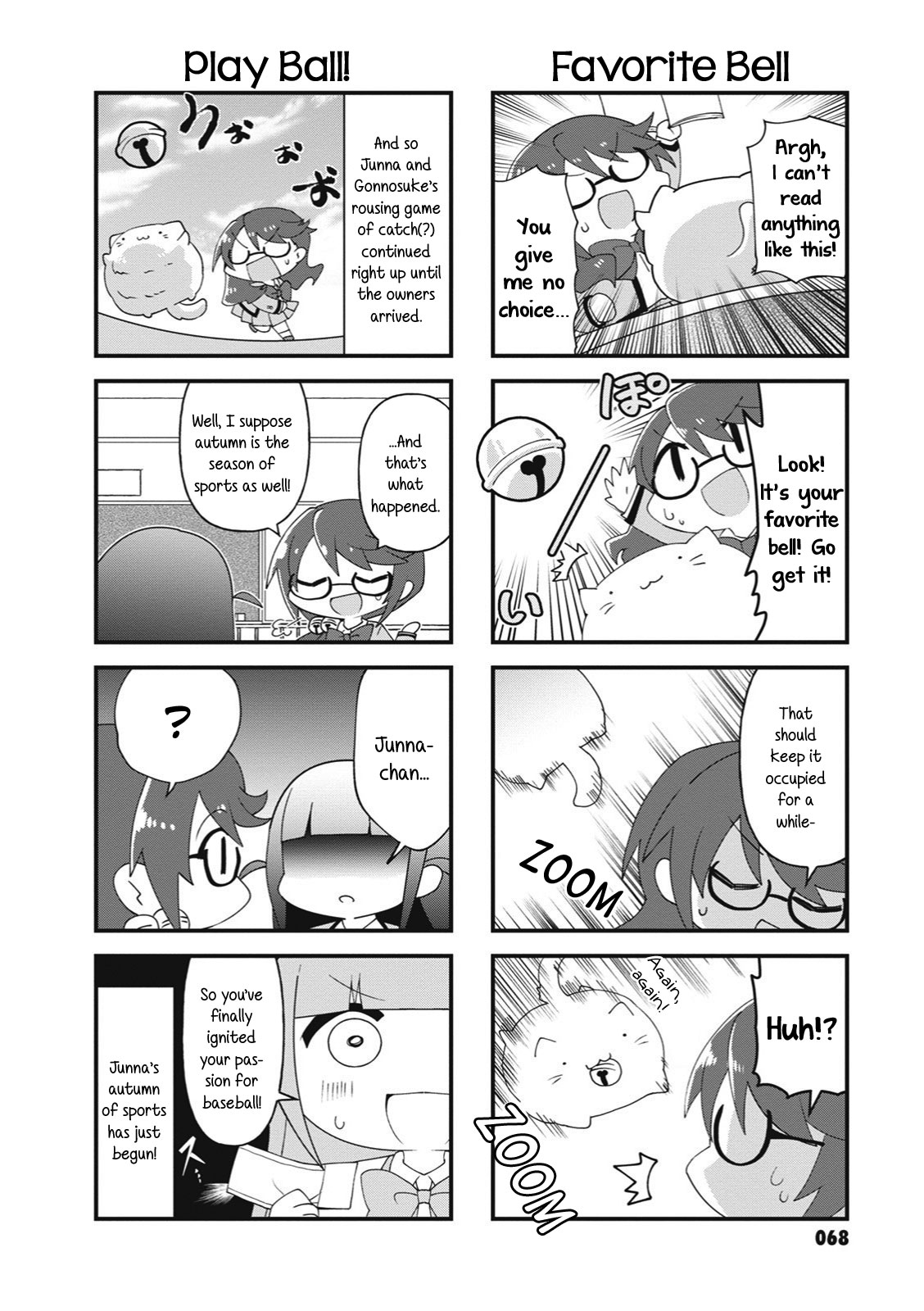 4-Koma Starlight Chapter 23 page 4 - Chapter 23: Autumn, Cats, and Mr. White