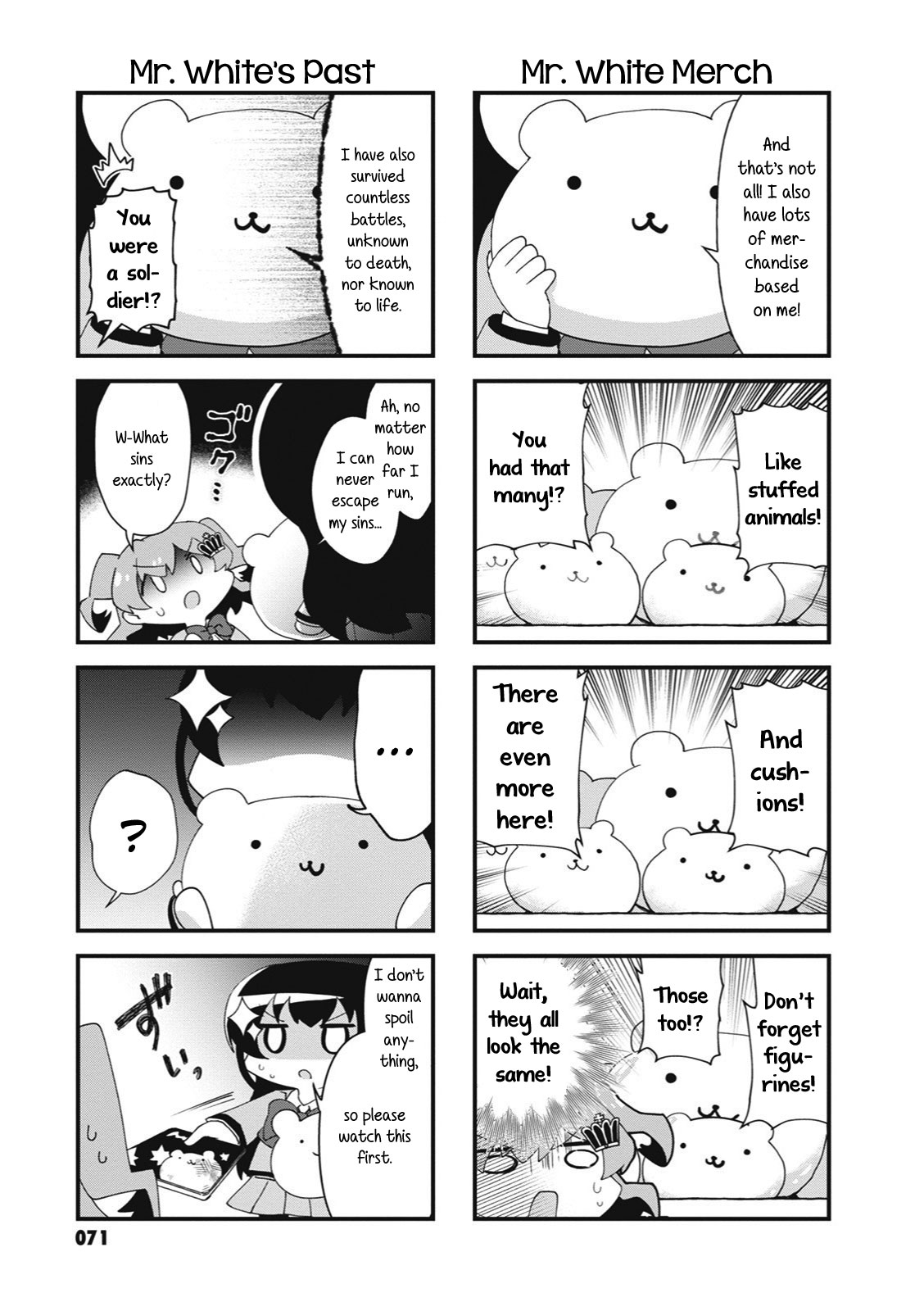 4-Koma Starlight Chapter 23 page 7 - Chapter 23: Autumn, Cats, and Mr. White