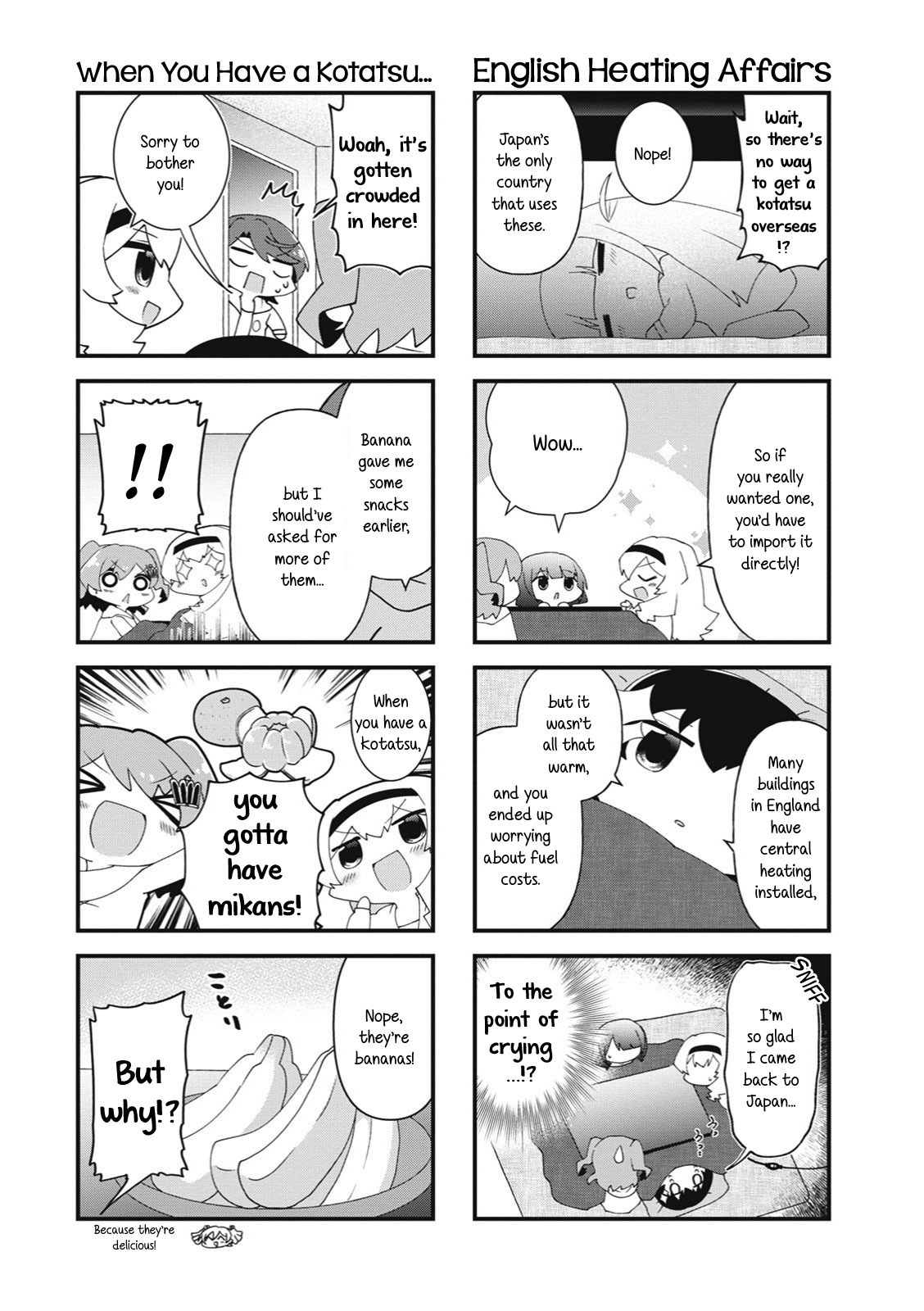 4-Koma Starlight Chapter 24 page 3 - Chapter 24: Kotatsu and New Year's