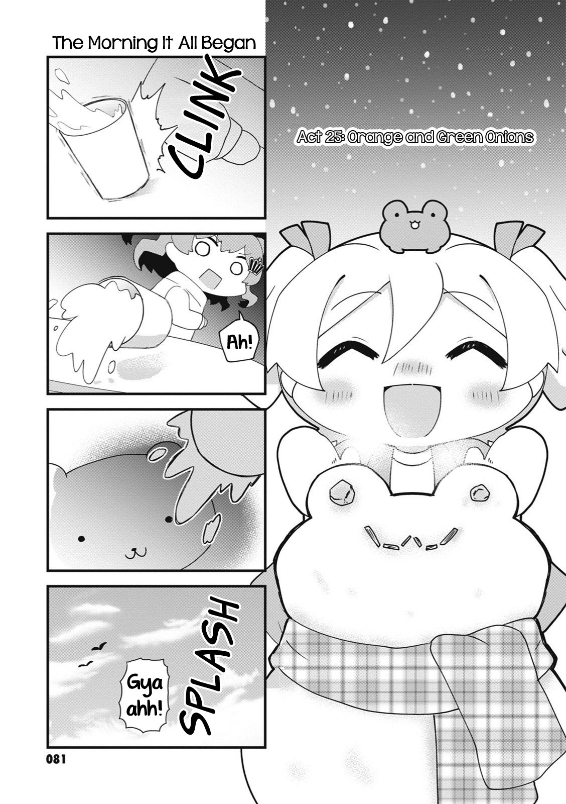 4-Koma Starlight Chapter 25 page 1 - Chapter 25: Orange and Green Onions