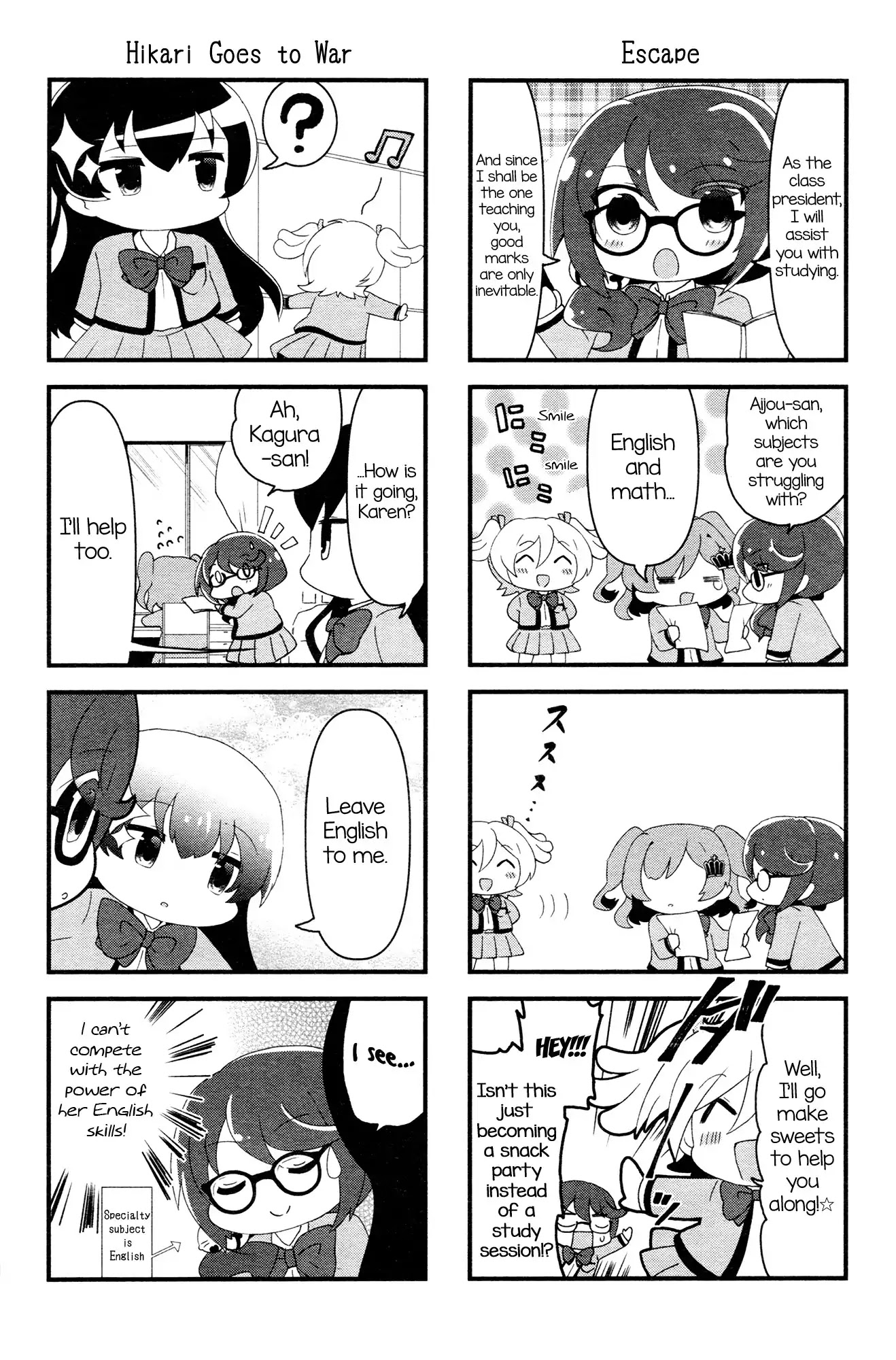 4-Koma Starlight Chapter 3 page 3 - Chapter 3: An Old Enemy Appears!