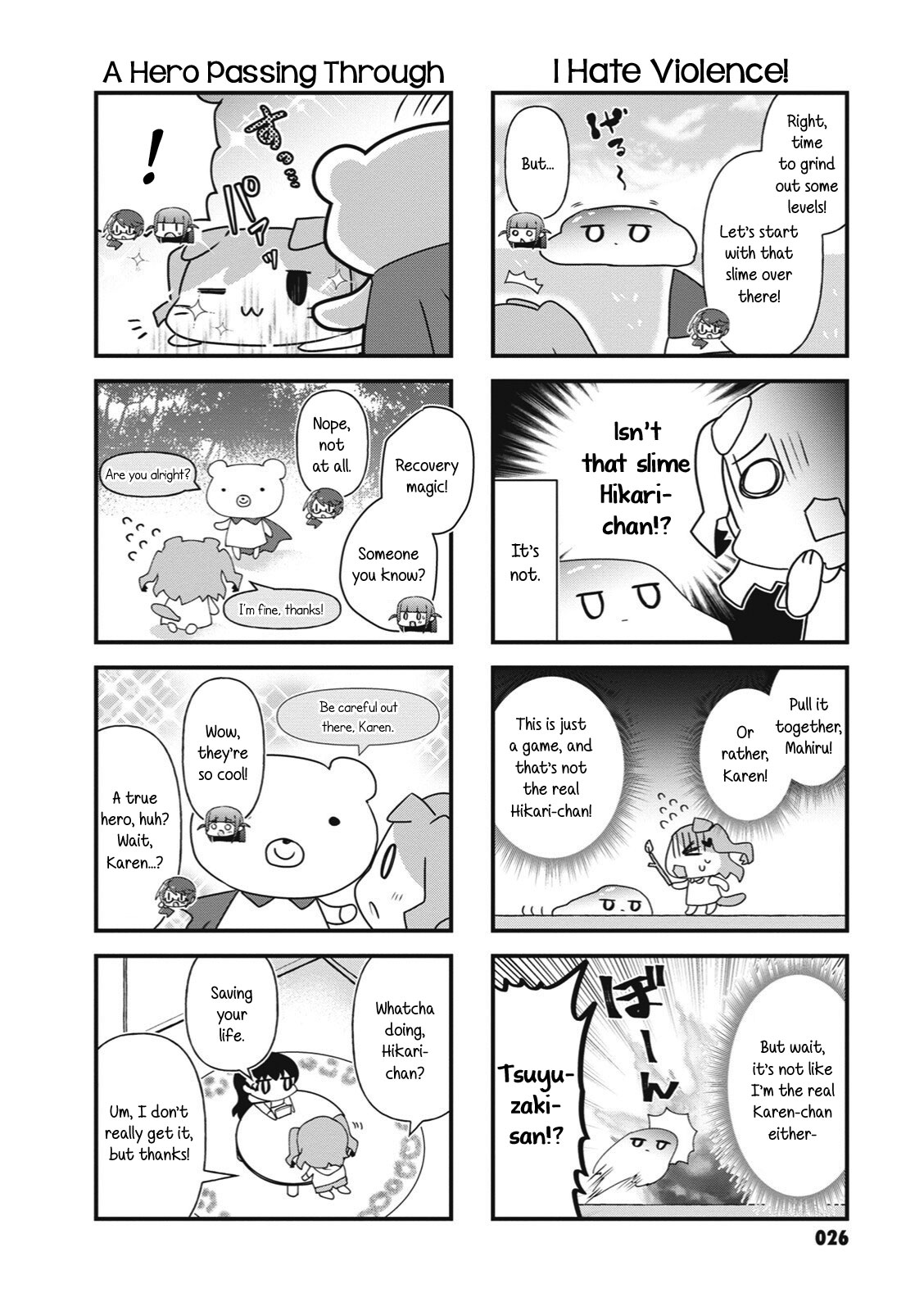4-Koma Starlight Chapter 30 page 8 - Chapter 30: Stranger Than Fiction