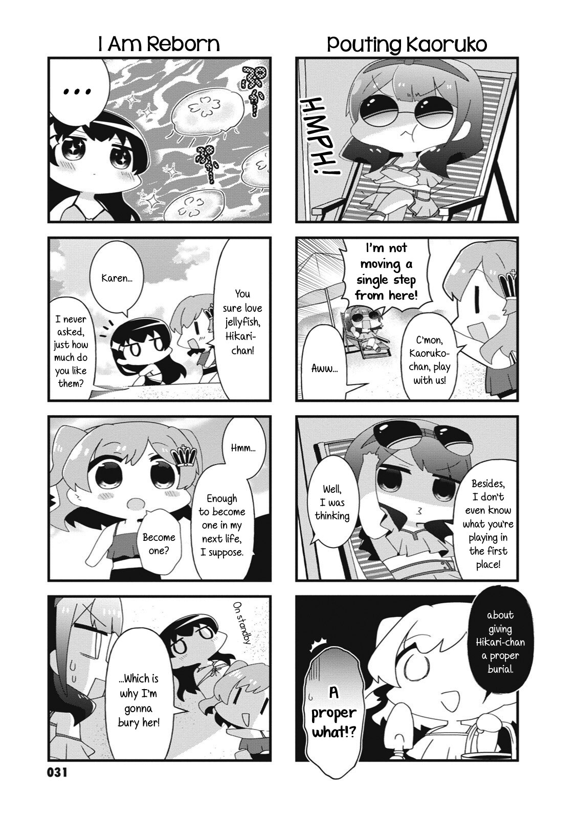 4-Koma Starlight Chapter 31 page 3 - Chapter 31: A Stage Girl's Summer